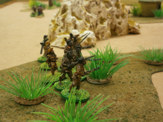 Muskets and Assegai battle