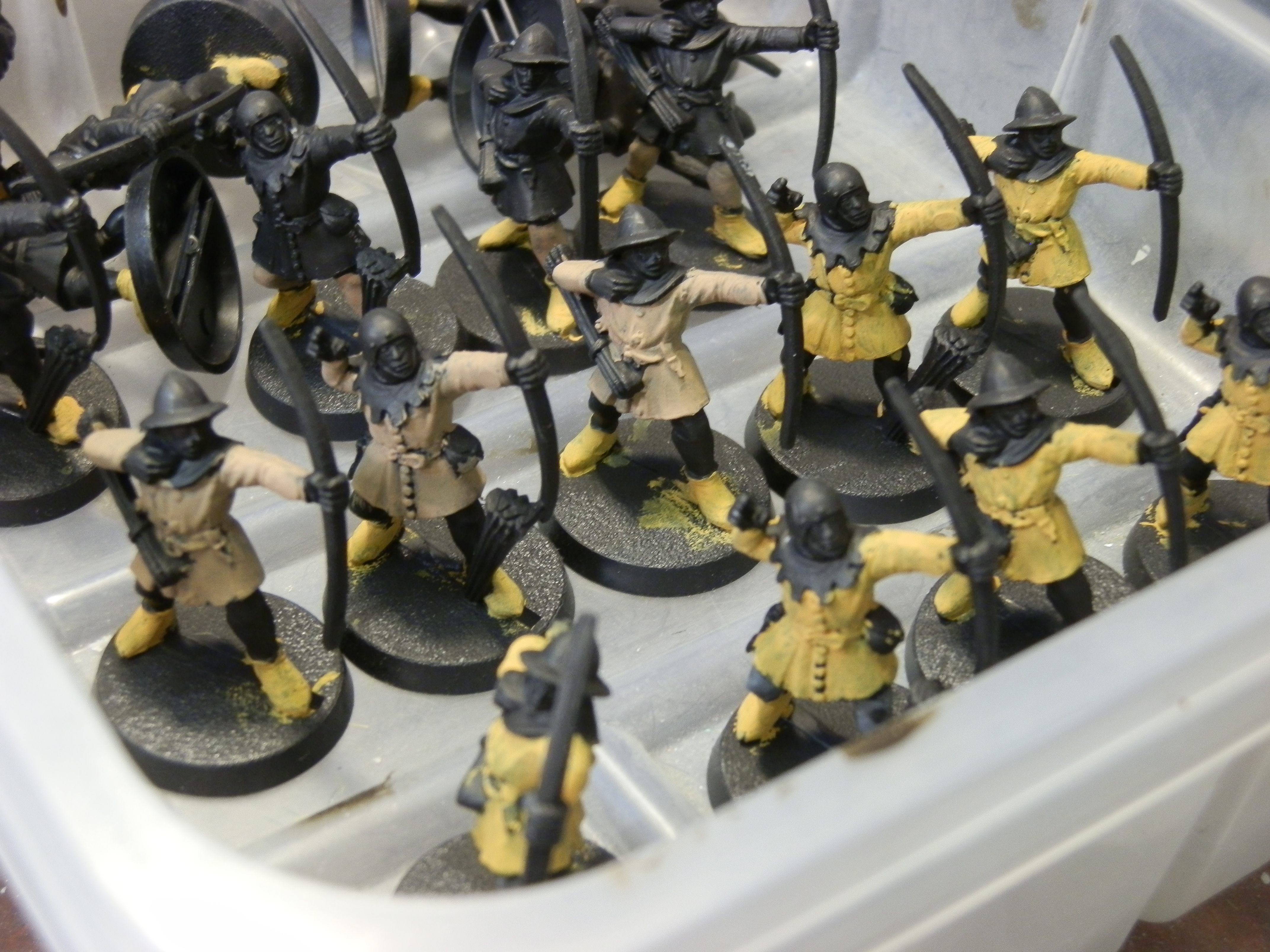 Archers Getting Ready