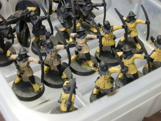 Archers Getting Ready