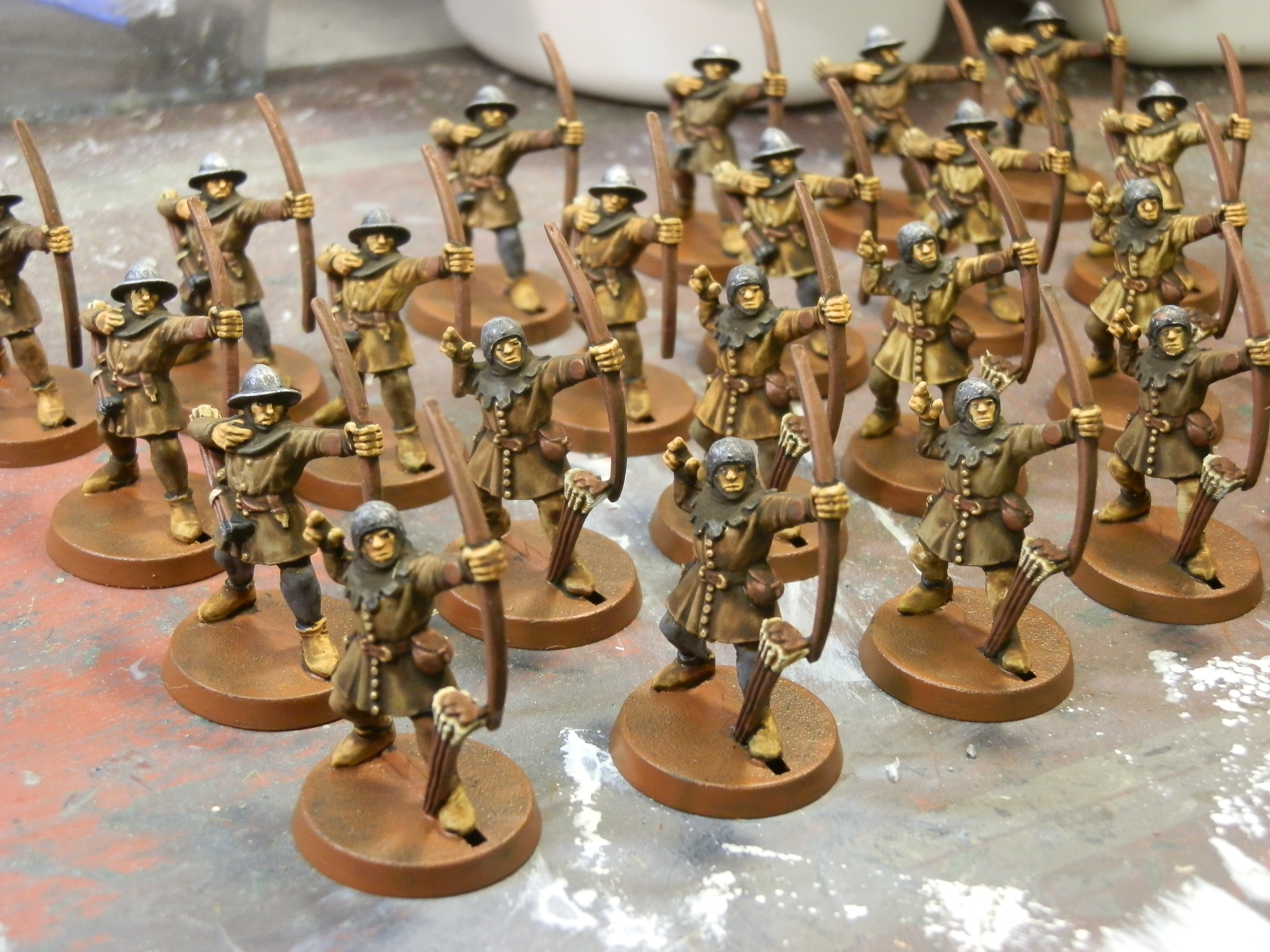 Archers Getting Ready