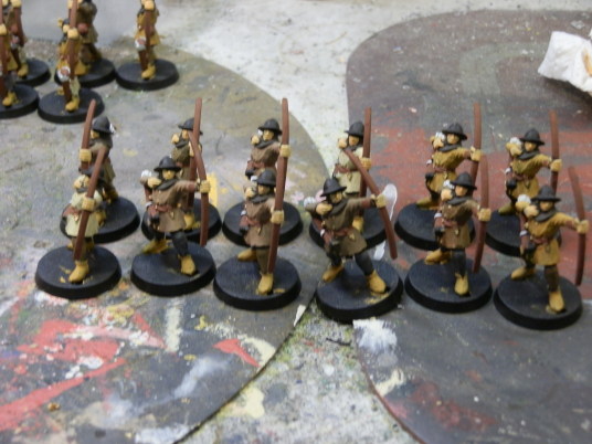 Archers Getting Ready