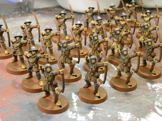 Archers Getting Ready