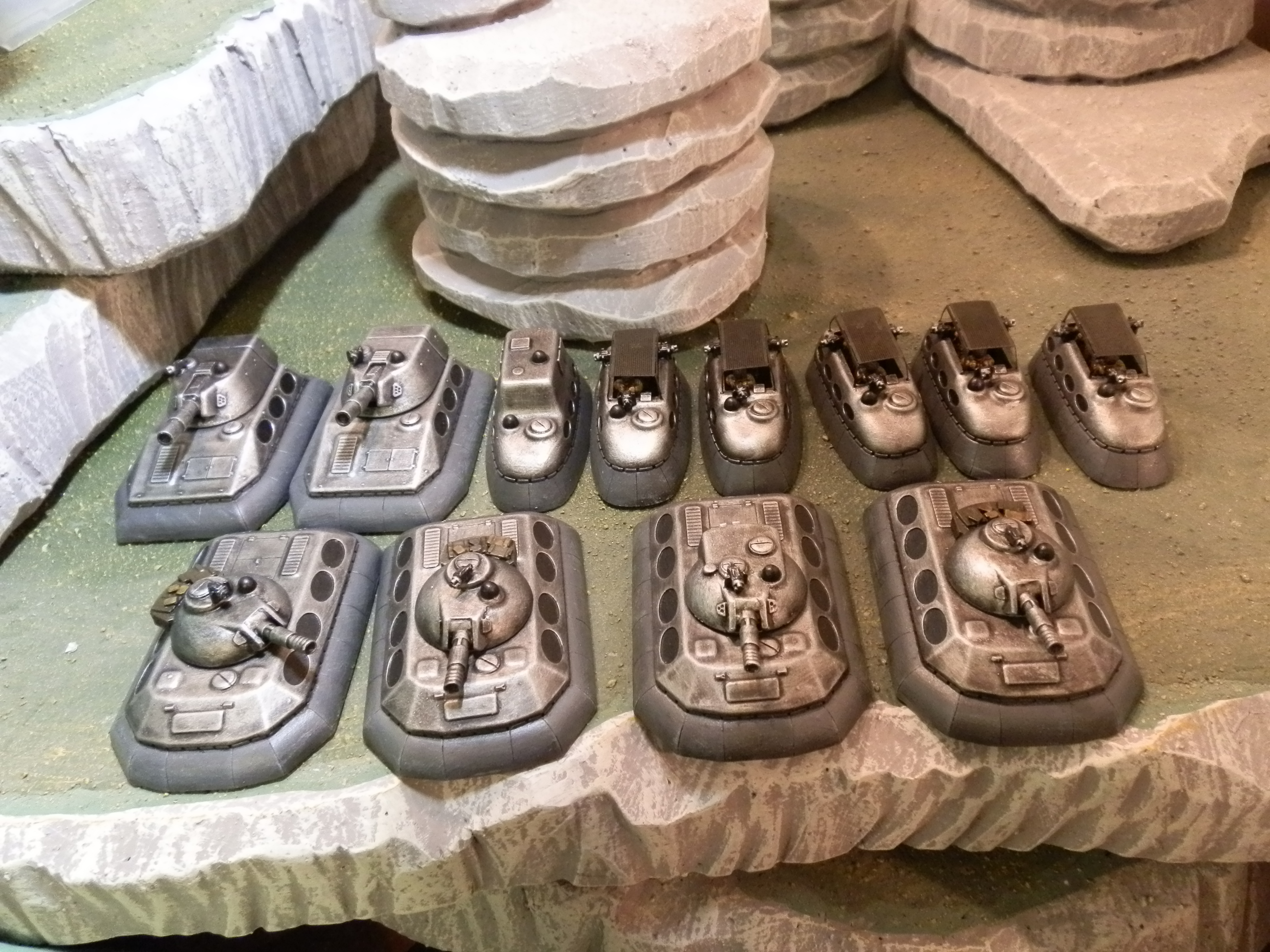 Hammer's Slammers Tanks