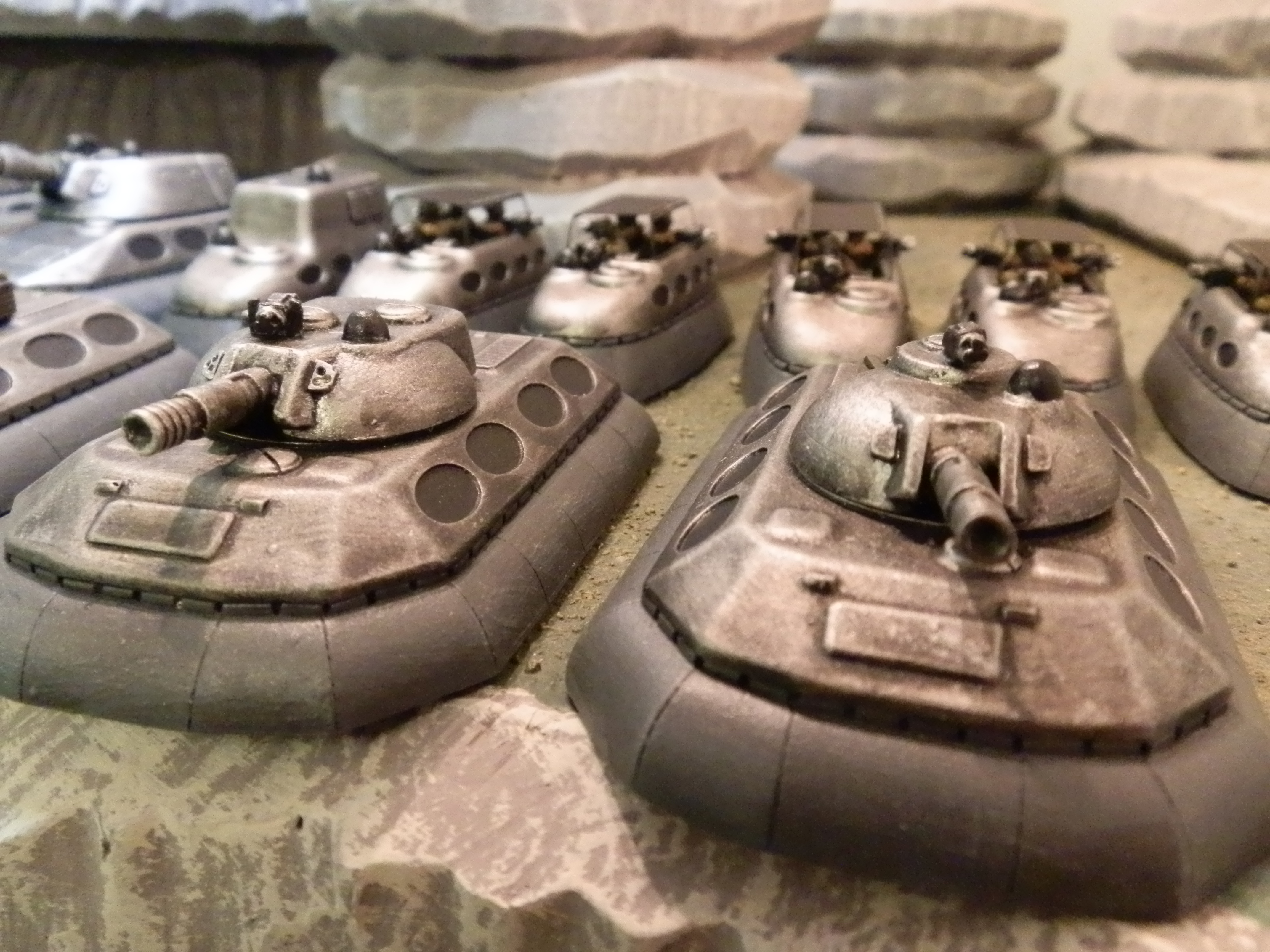 Hammer's Slammers Tanks