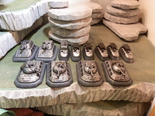 Hammer's Slammers Tanks