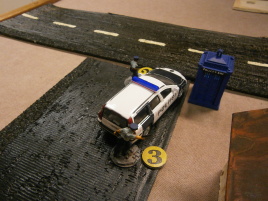 The police come under fire.