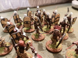 The reed shields were actually pretty fun to paint.