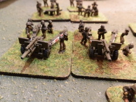 This time I painted the sticks. Whatever they are -- I wasn't in arty.