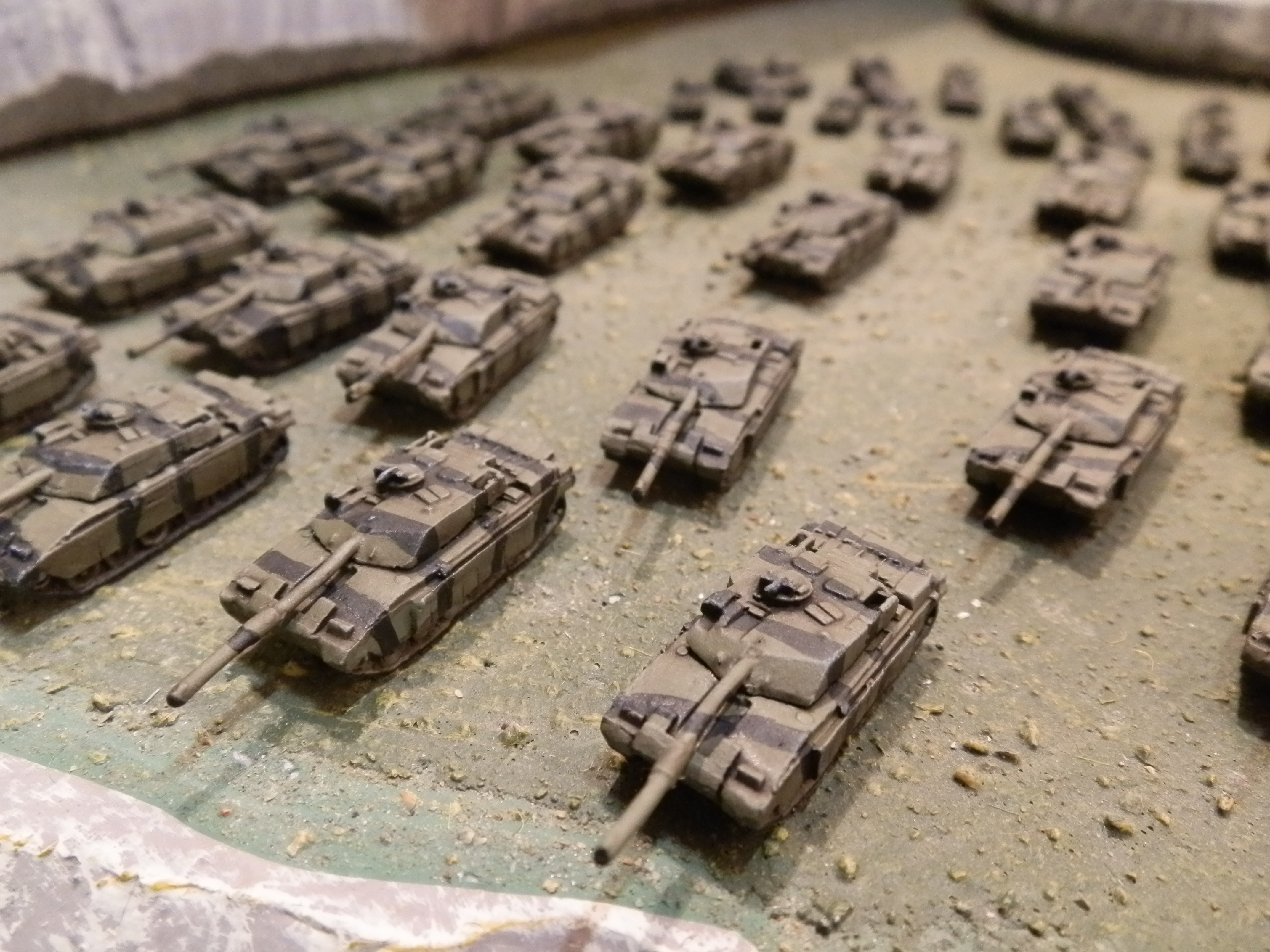 BAOR tanks