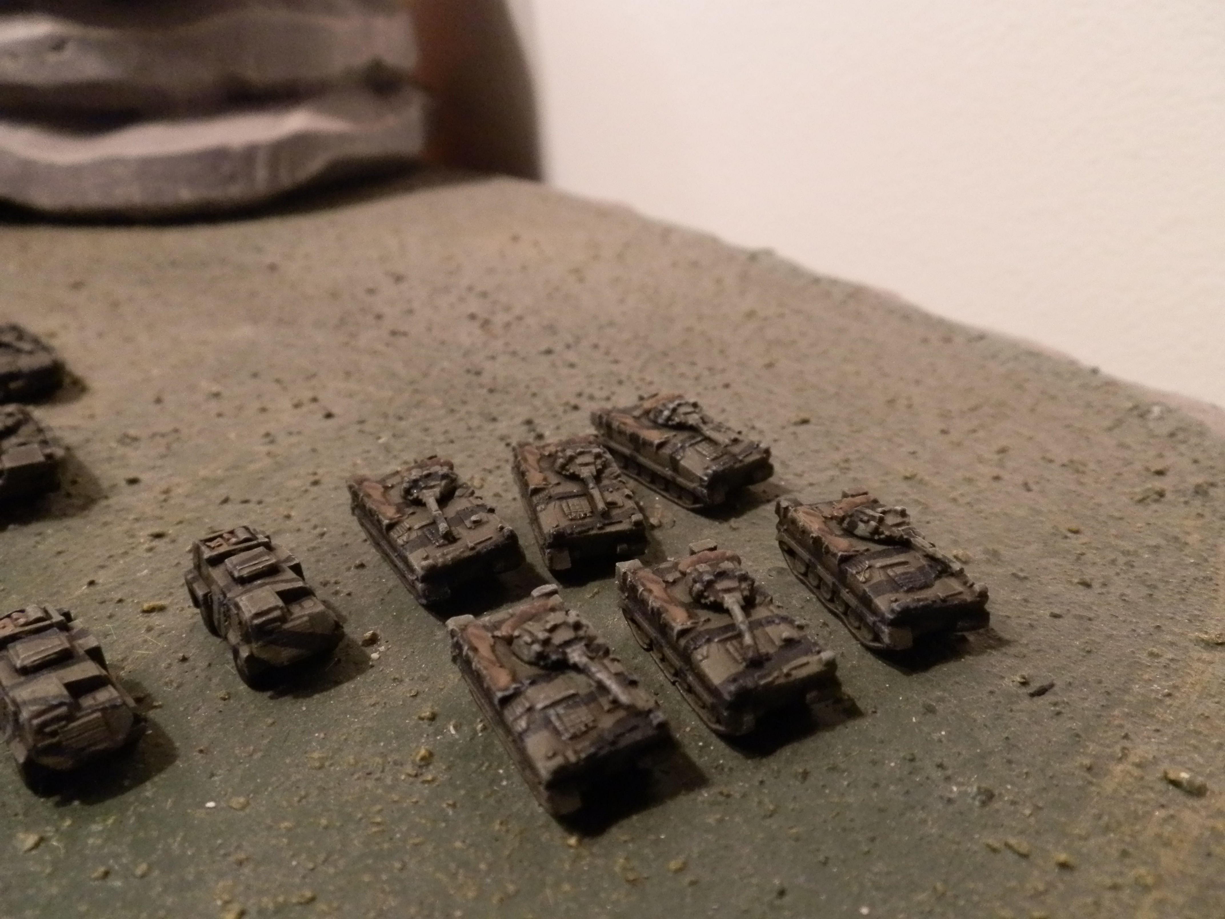 BAOR tanks
