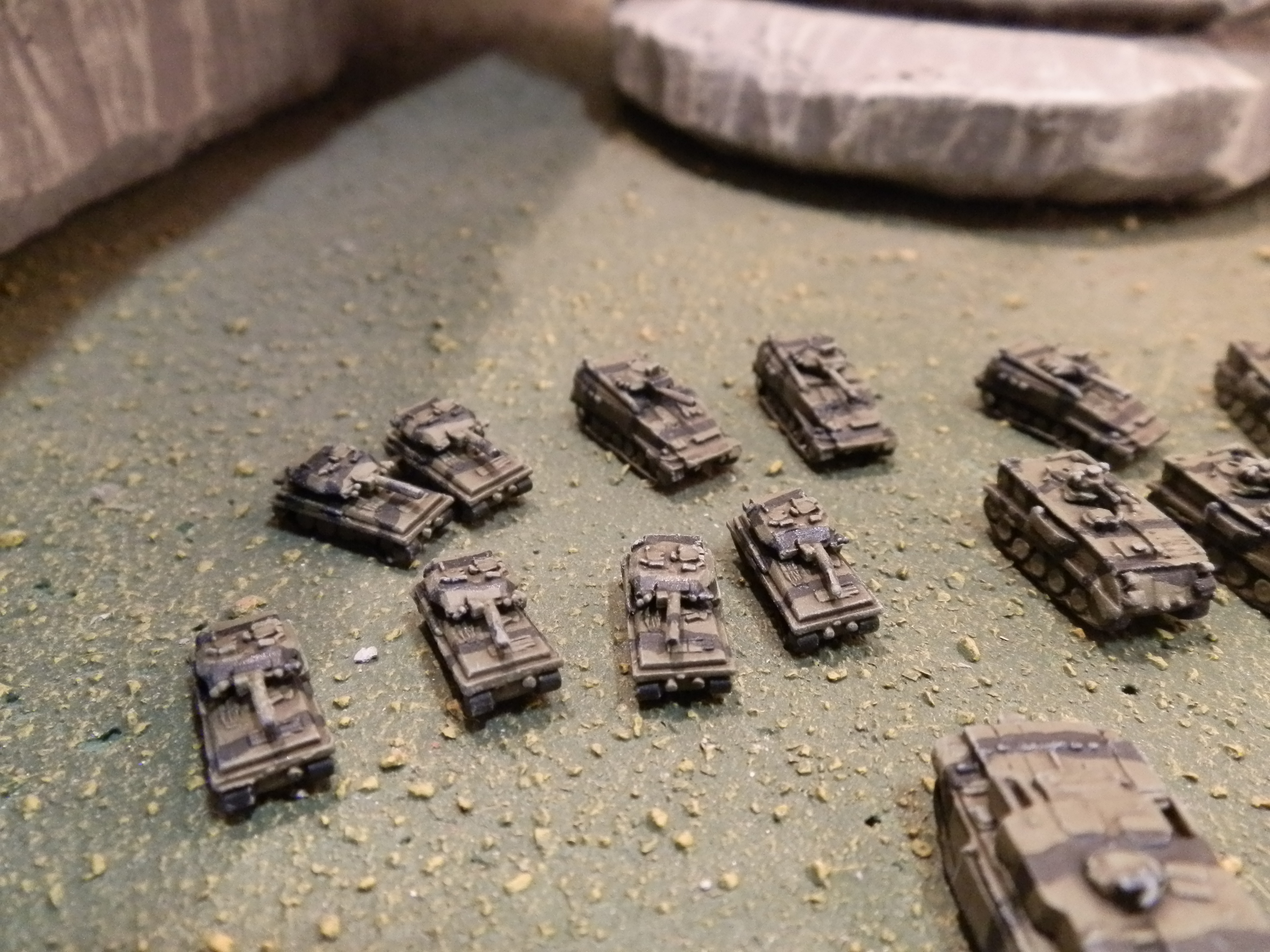 BAOR tanks