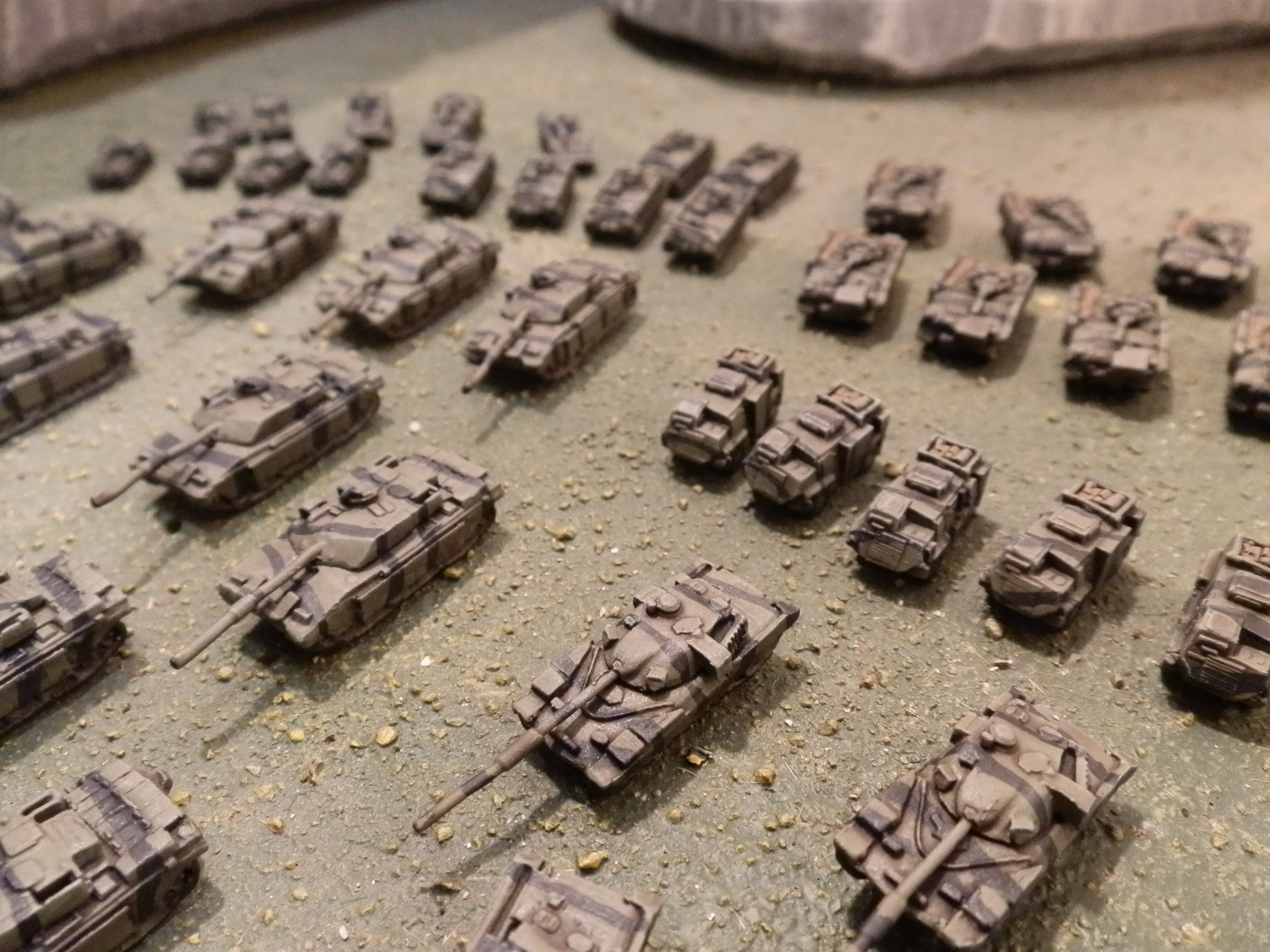 BAOR tanks