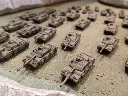 BAOR tanks