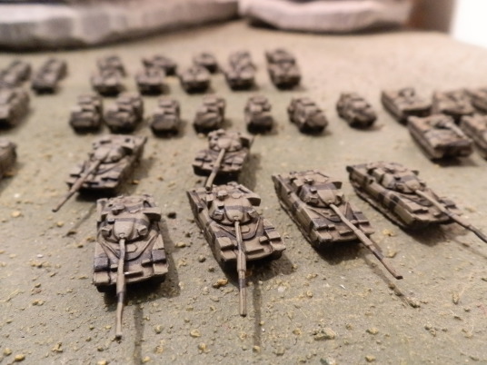 BAOR tanks