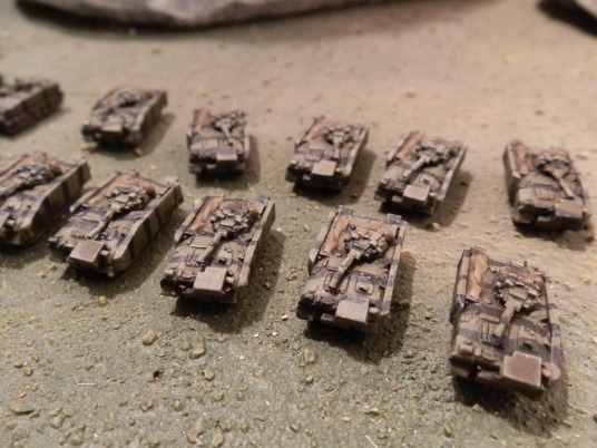 BAOR tanks
