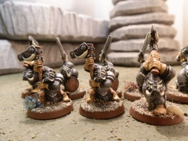 If I recall correctly, they got an extra attack for the tusks on the helmets, which is borderline ridiculous.