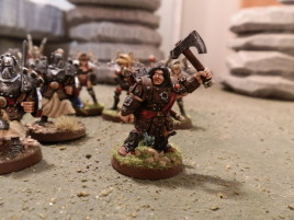 Another shot of the lone archer leader. Too bad the archer figures were quite frankly horrible.