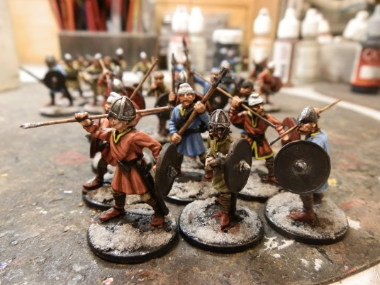 Saxons on the march