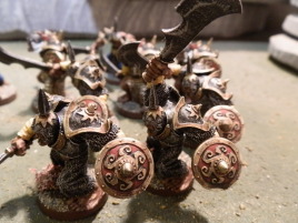 Pretty intricate designs on the shields.