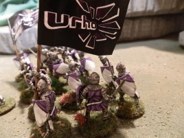 Maybe I should have photoshopped the logo, the purple is a little too dark.
