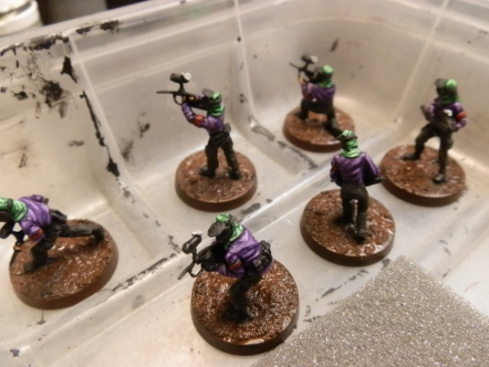 Paintballers assemble