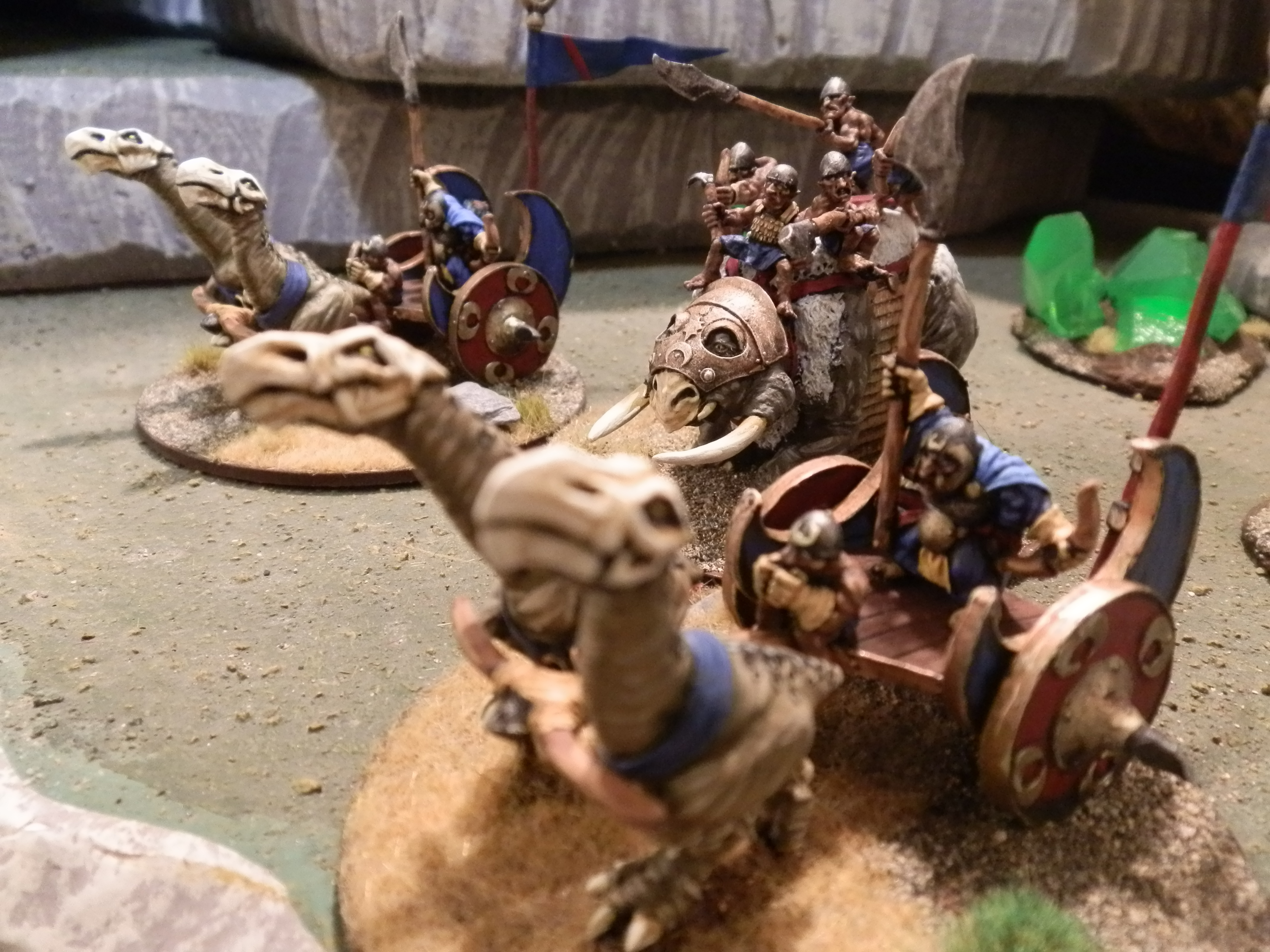 Mammoth and Chariots