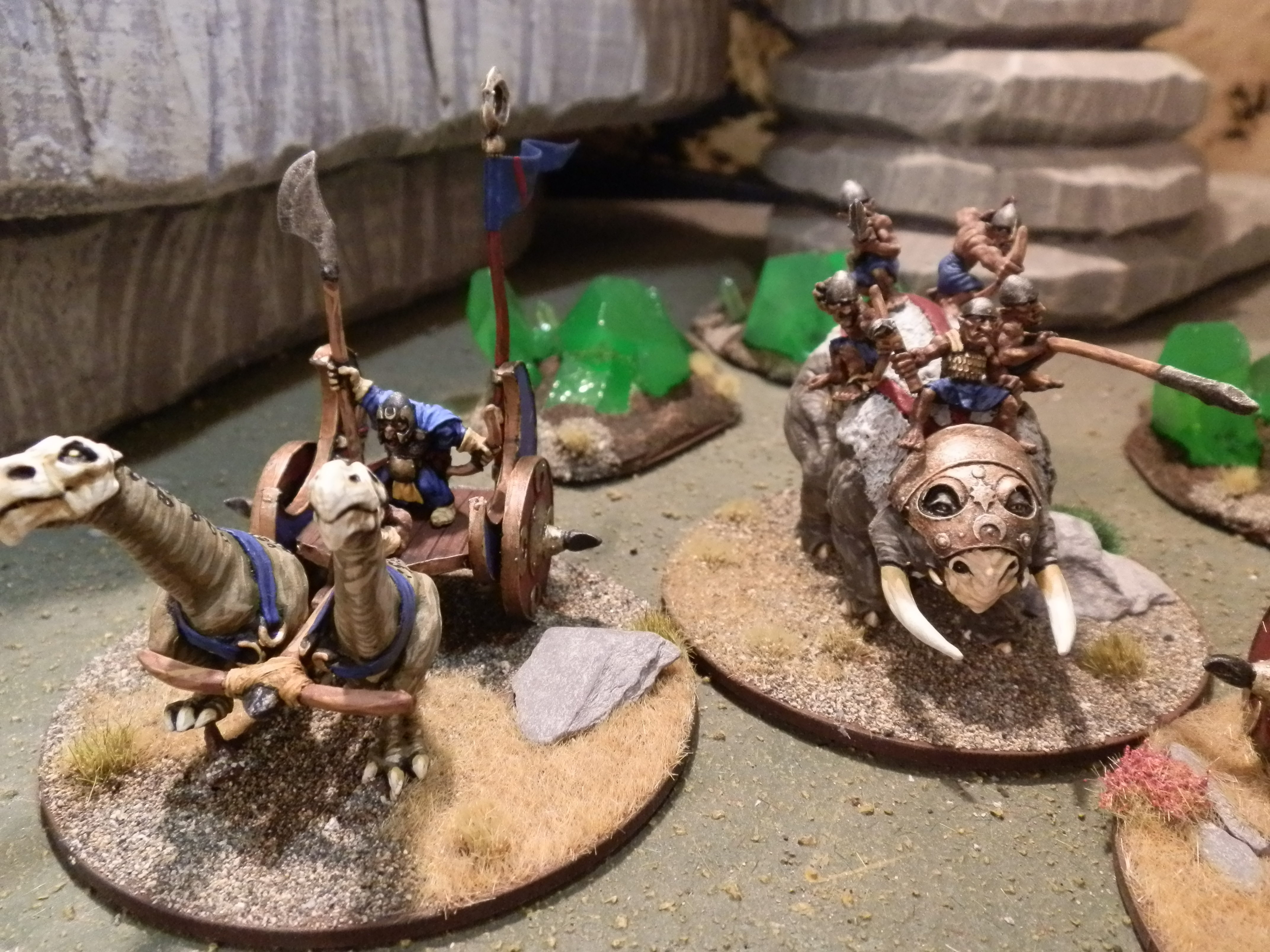 Mammoth and Chariots