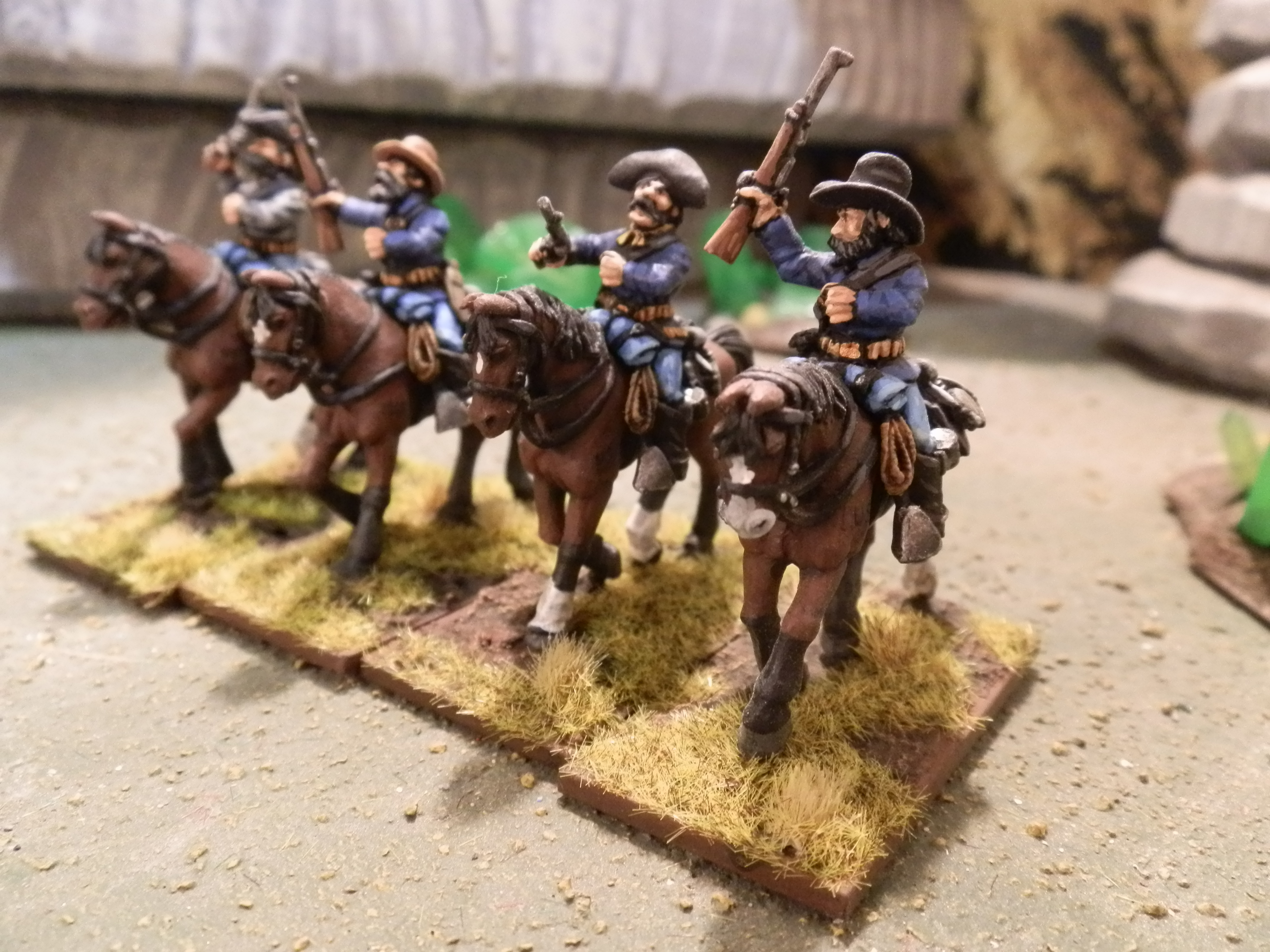 Cavalry Rides In