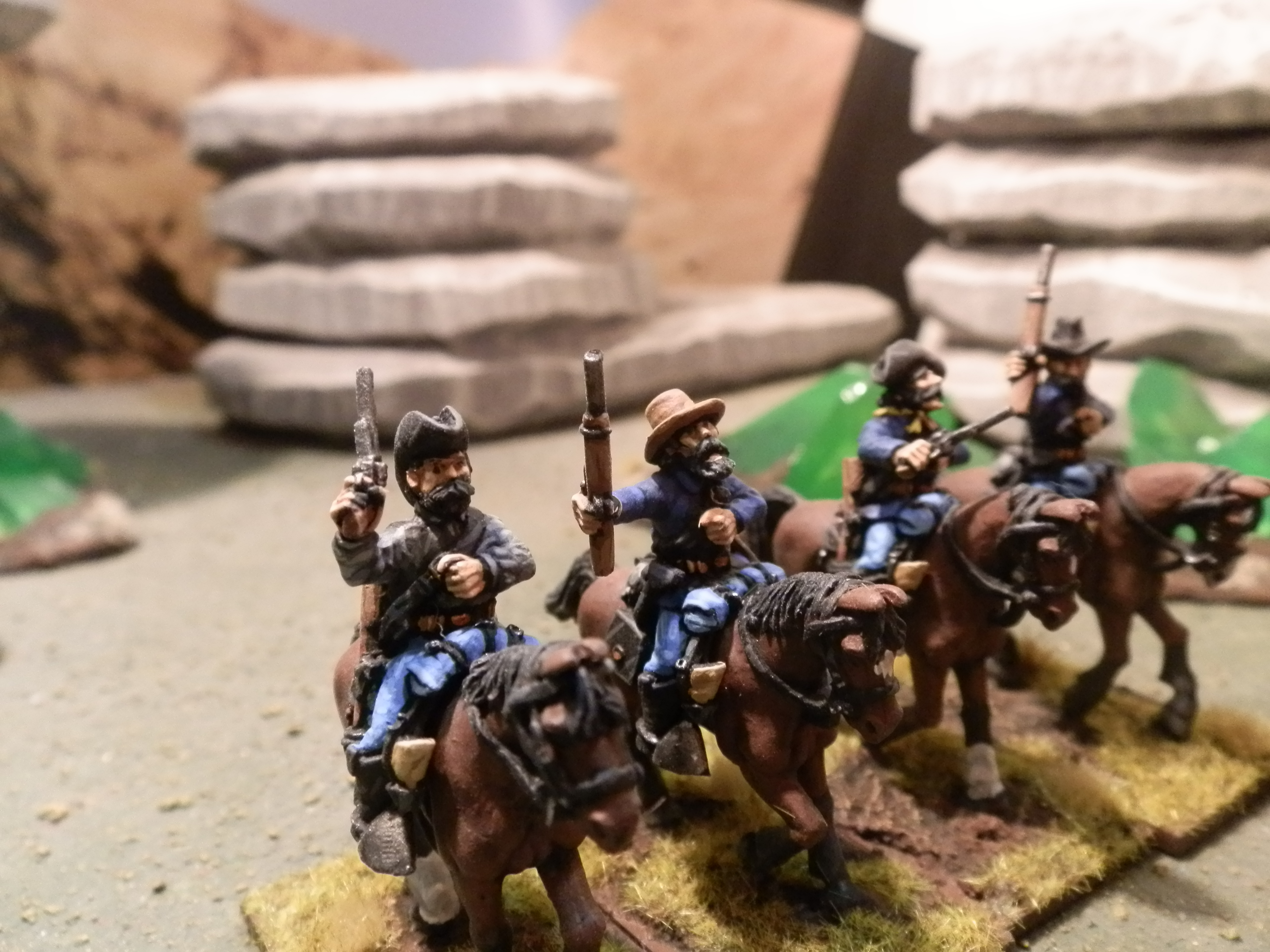 Cavalry Rides In