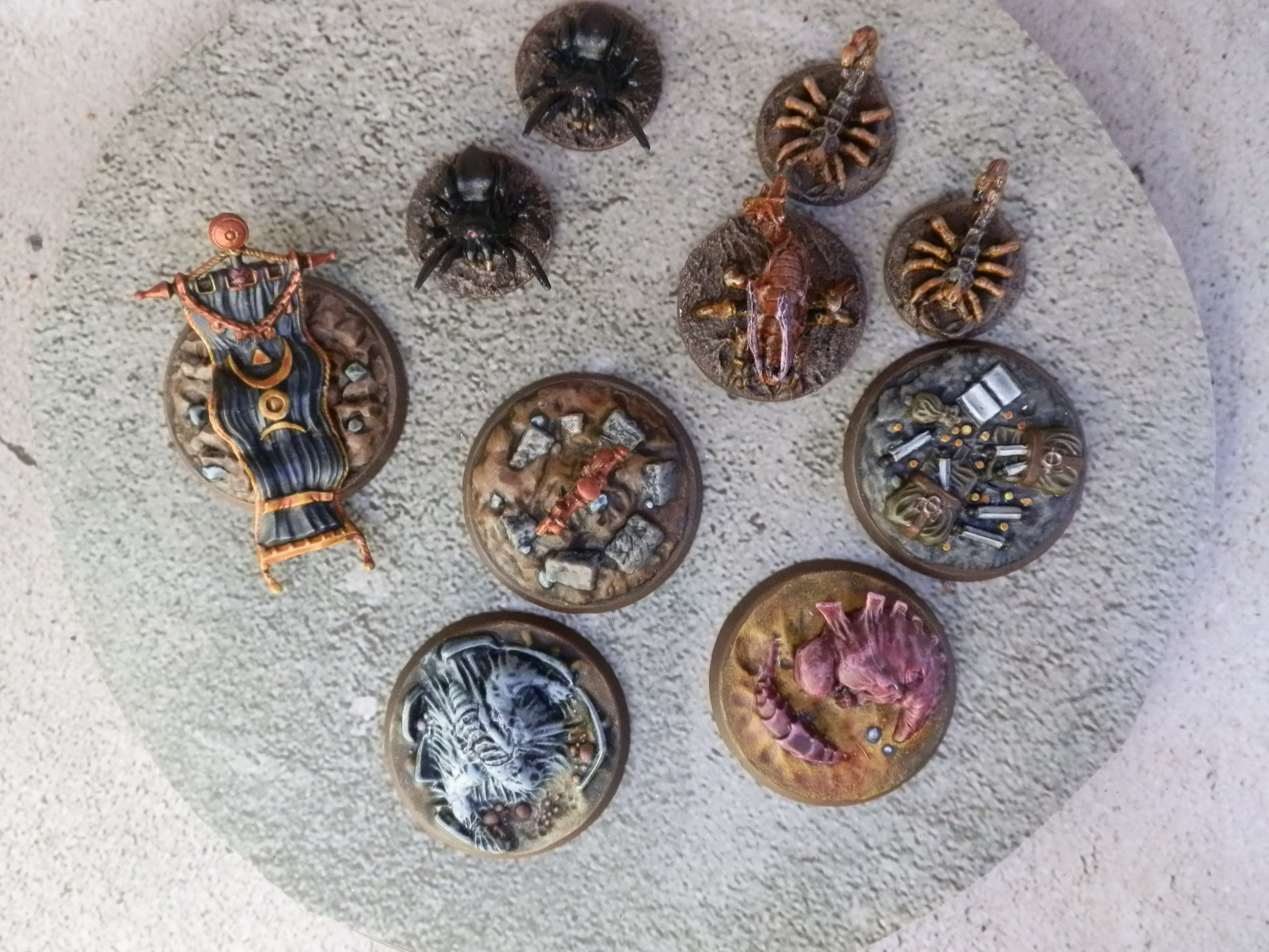 Critters and objective markers