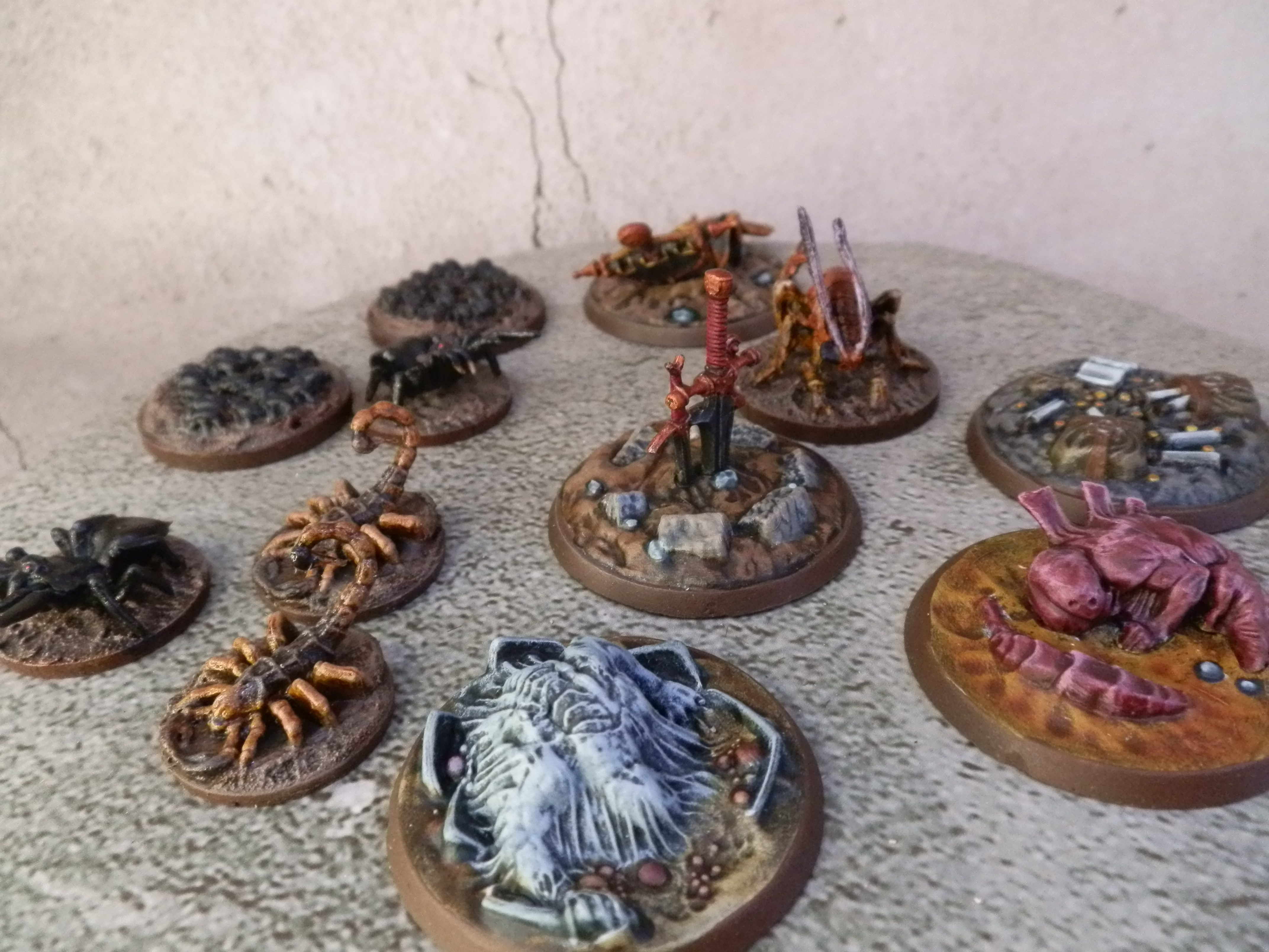 Critters and objective markers