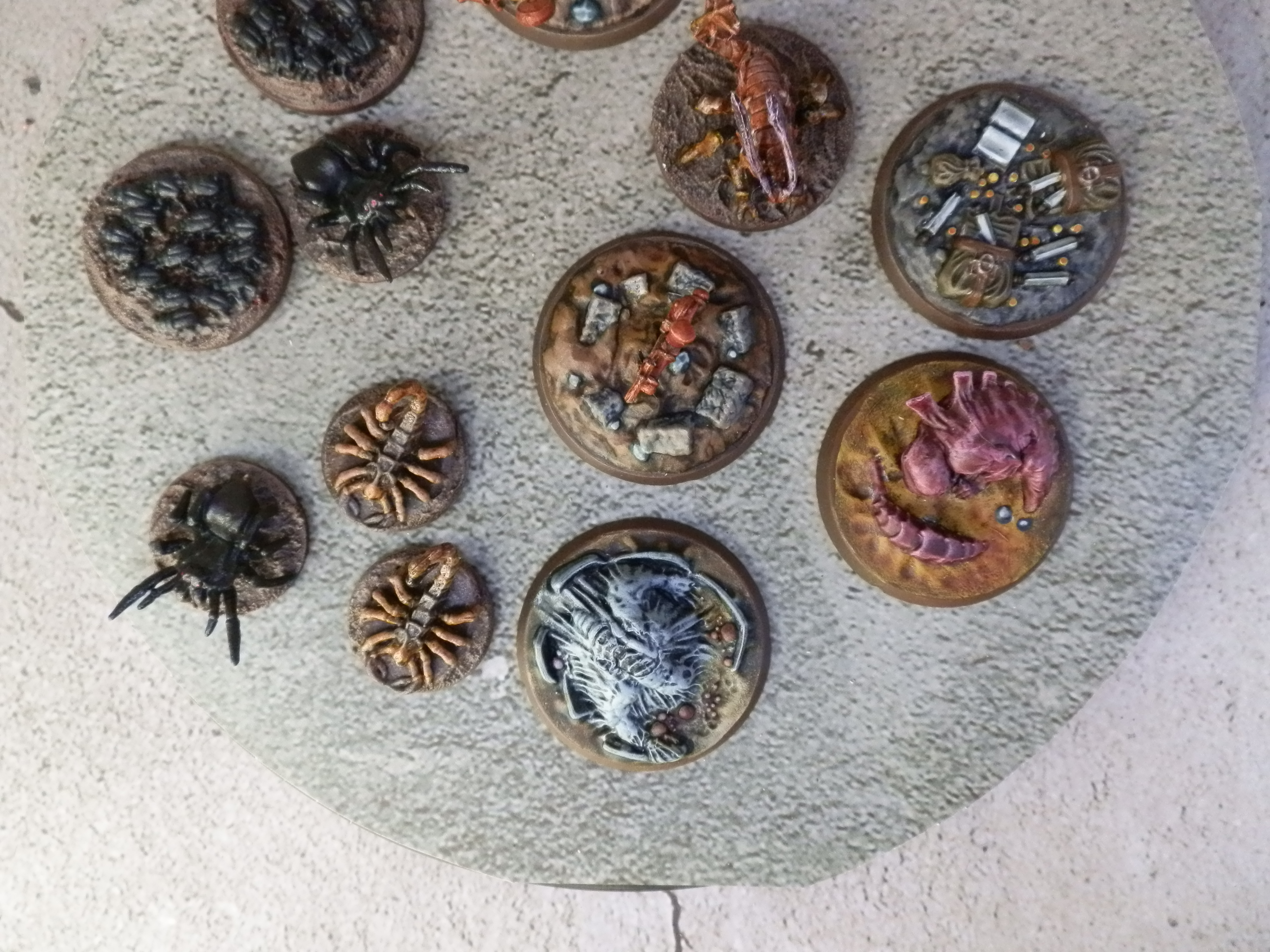 Critters and objective markers