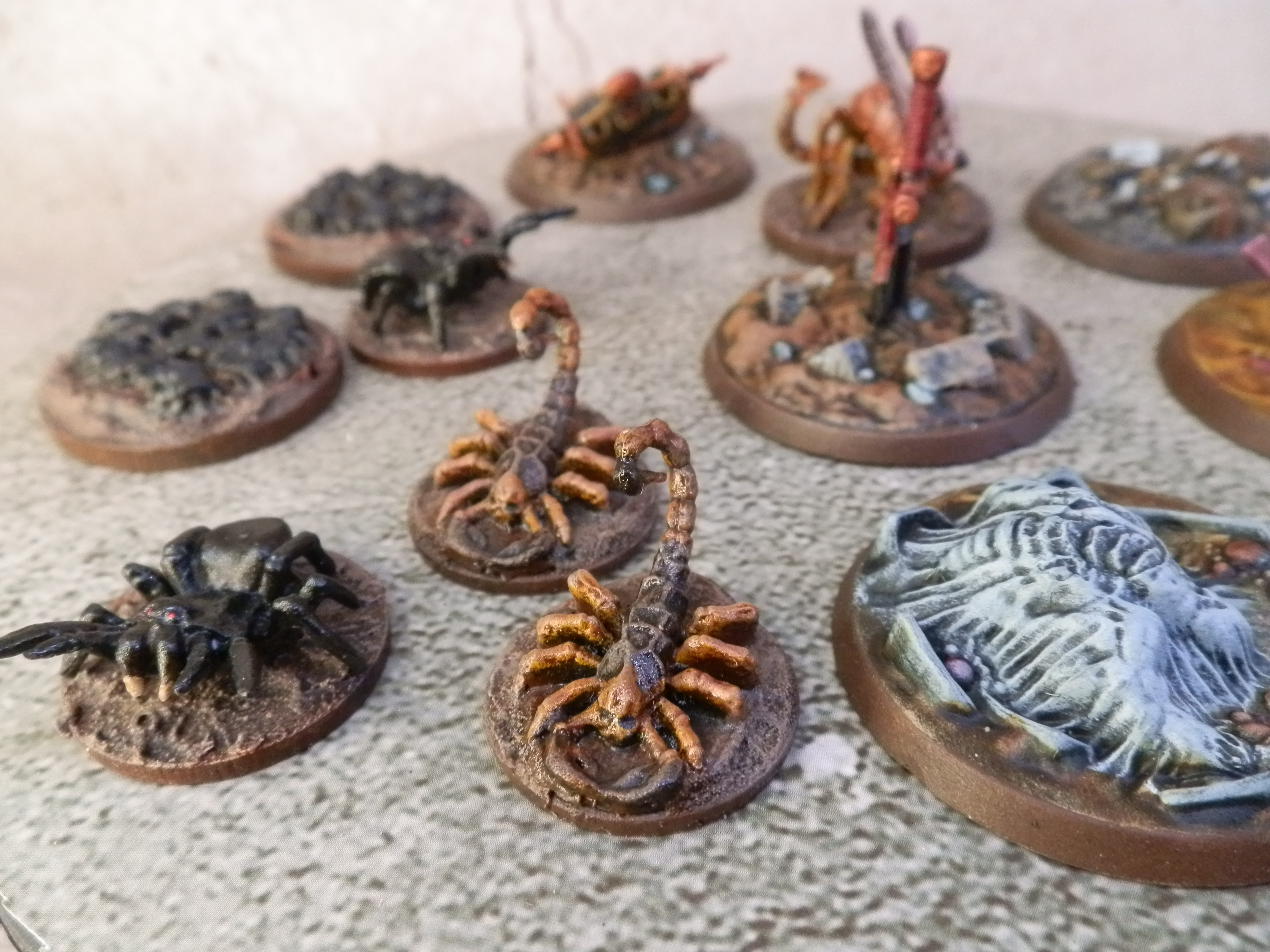 Critters and objective markers