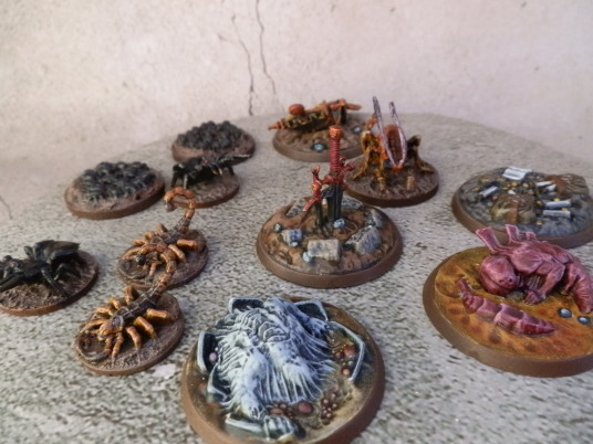 Critters and objective markers