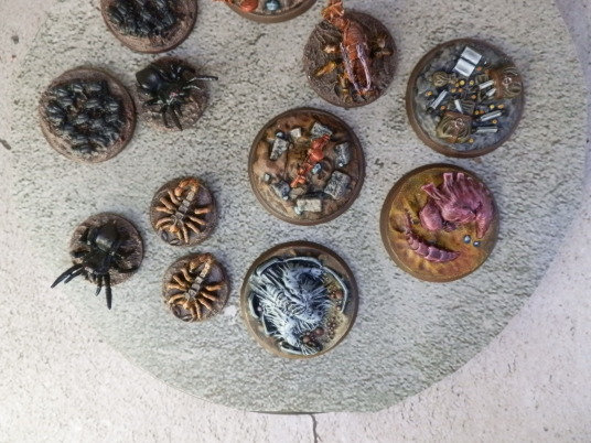 Critters and objective markers