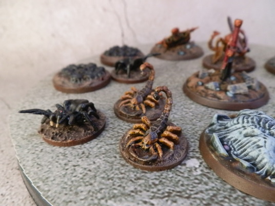 Critters and objective markers