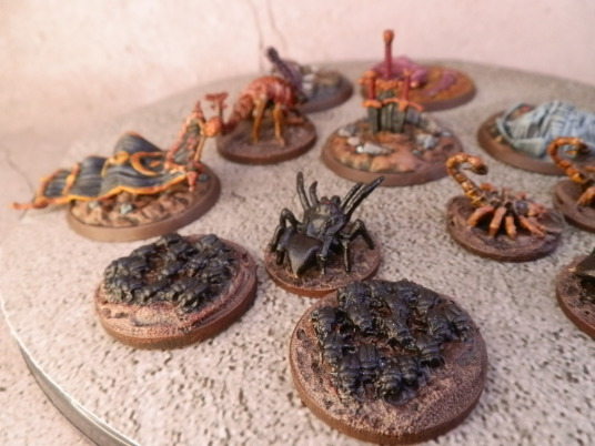 Critters and objective markers