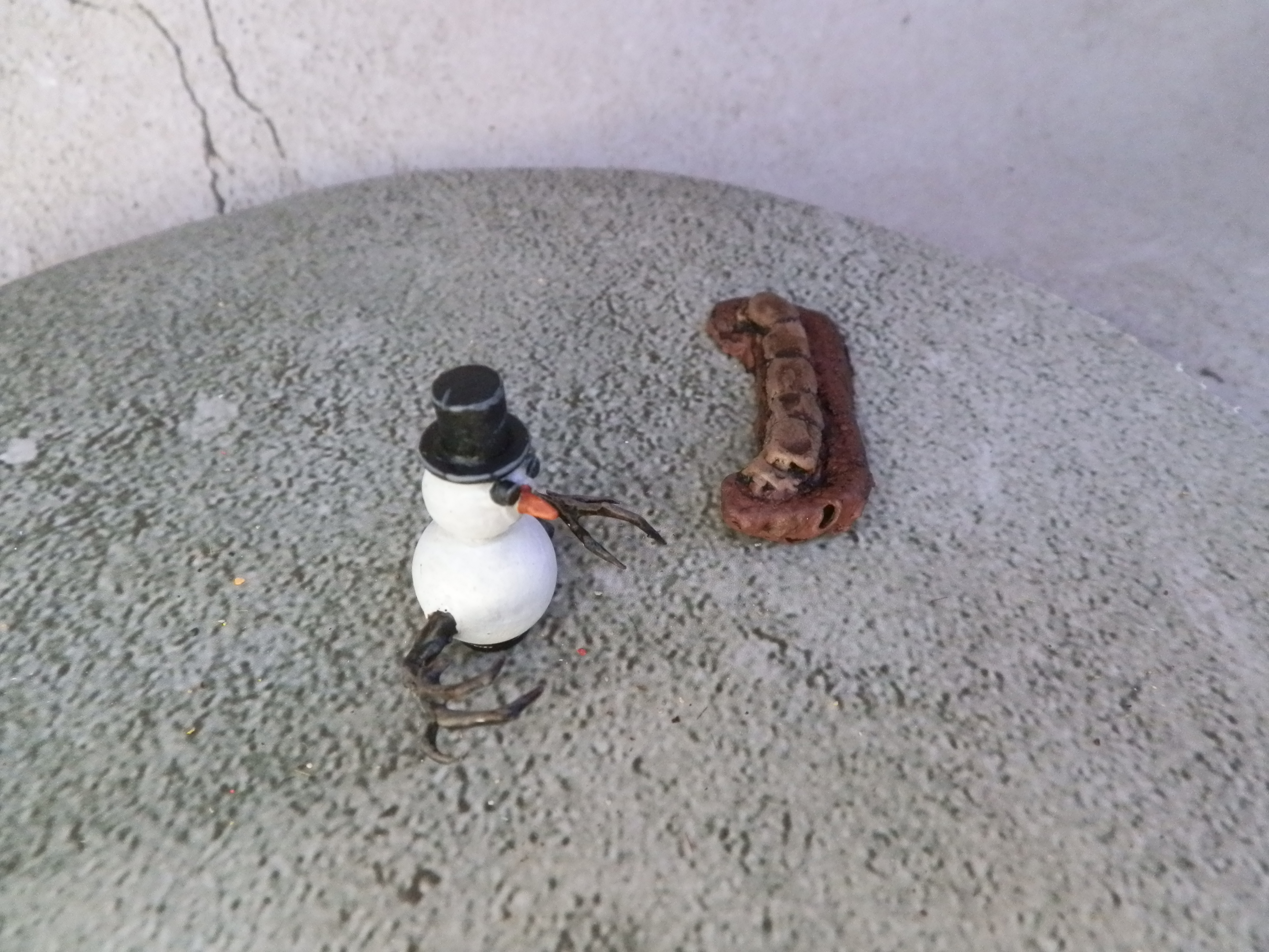 Snowman tank commander