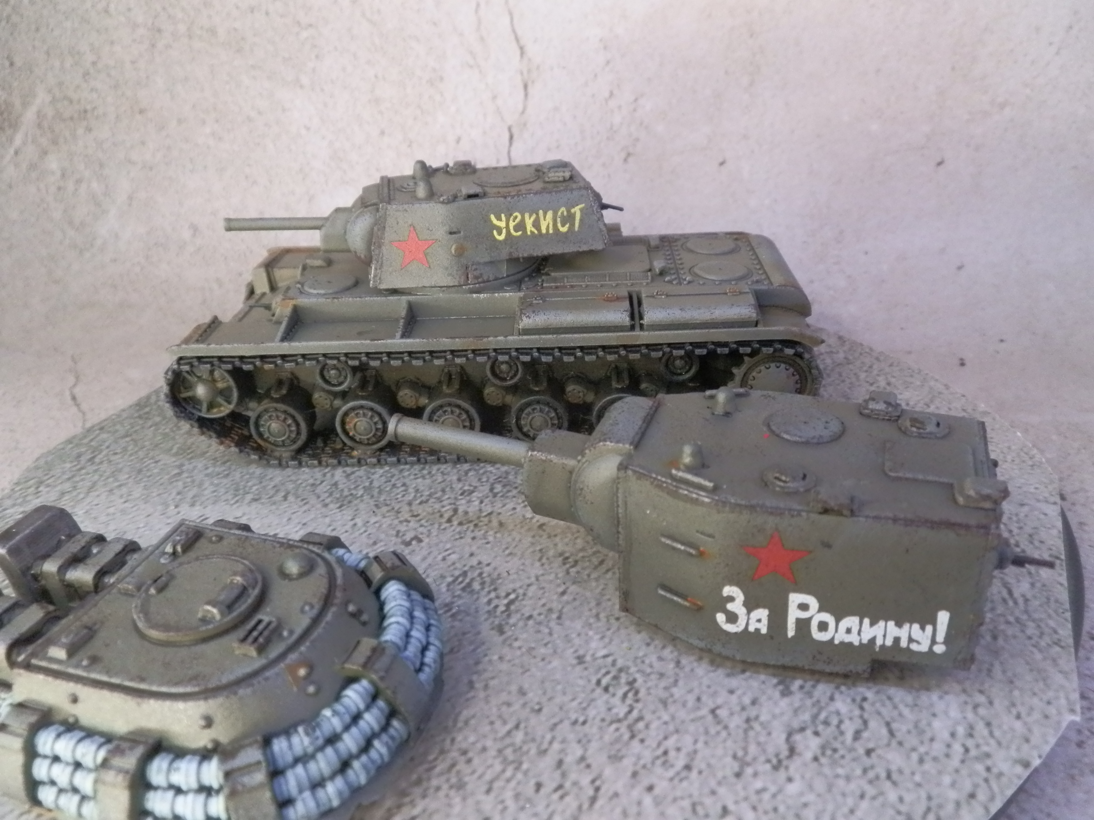 Russian tanks