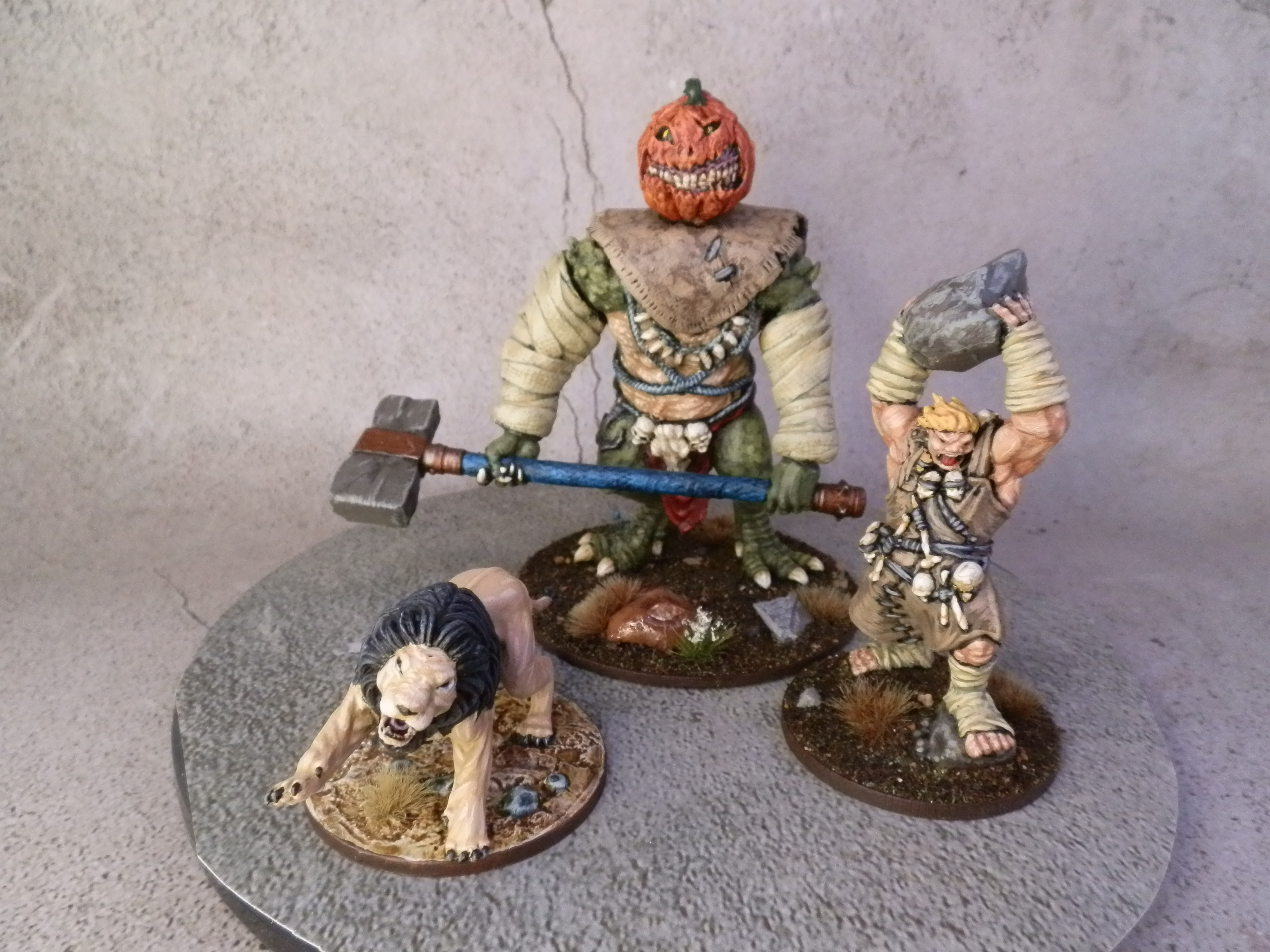 Mr. Pumpkin and friends