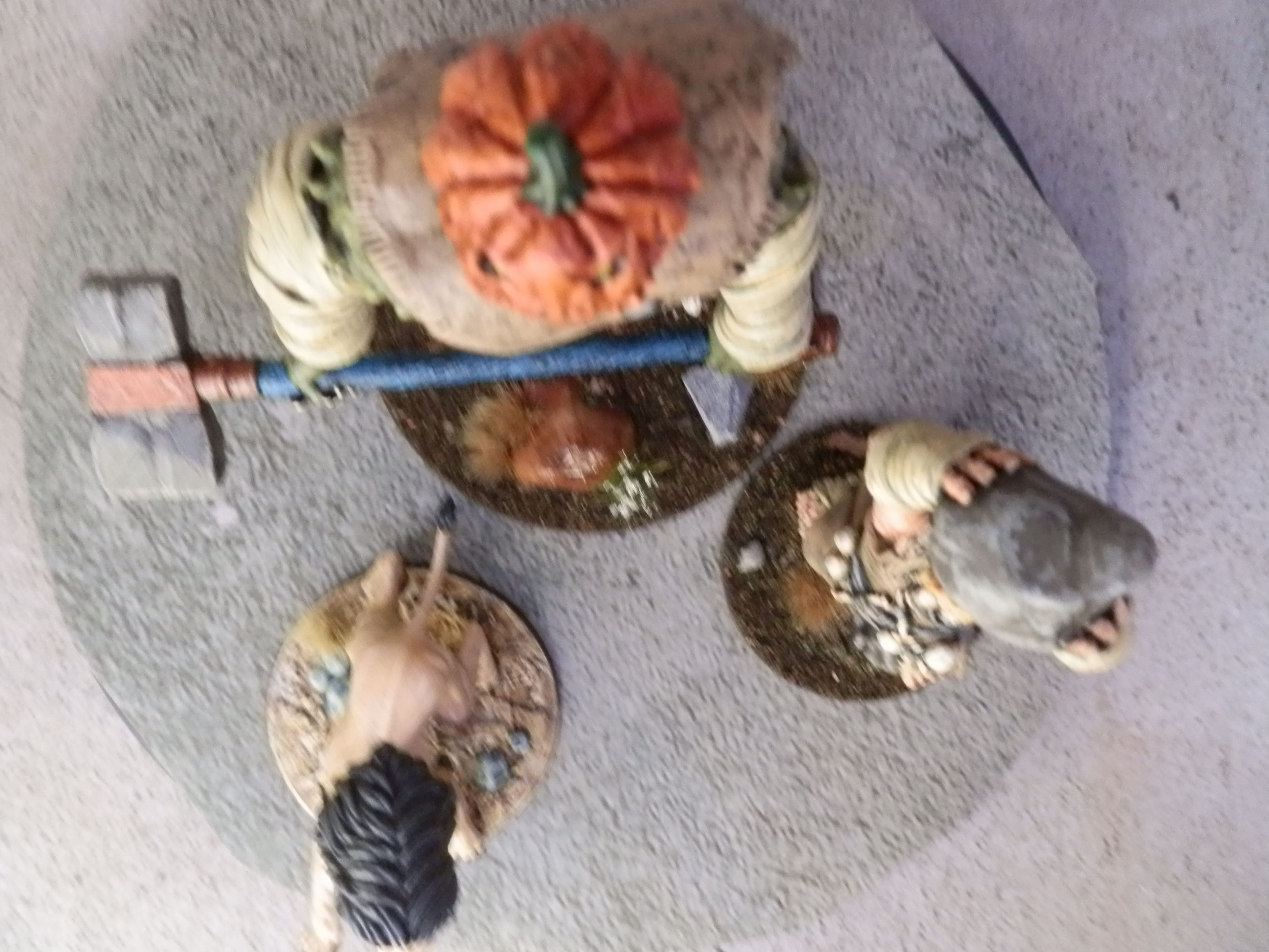 Mr. Pumpkin and friends