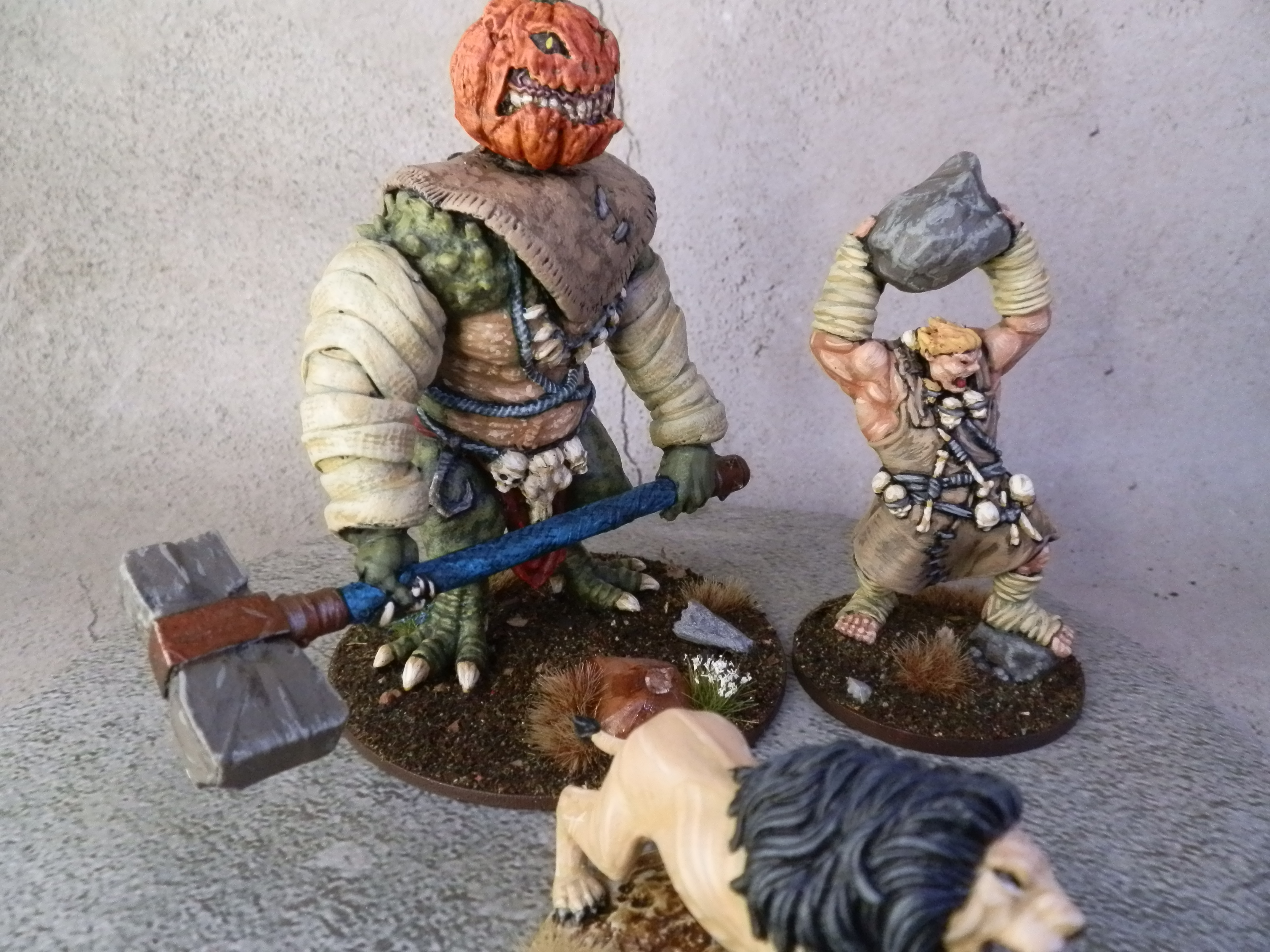 Mr. Pumpkin and friends