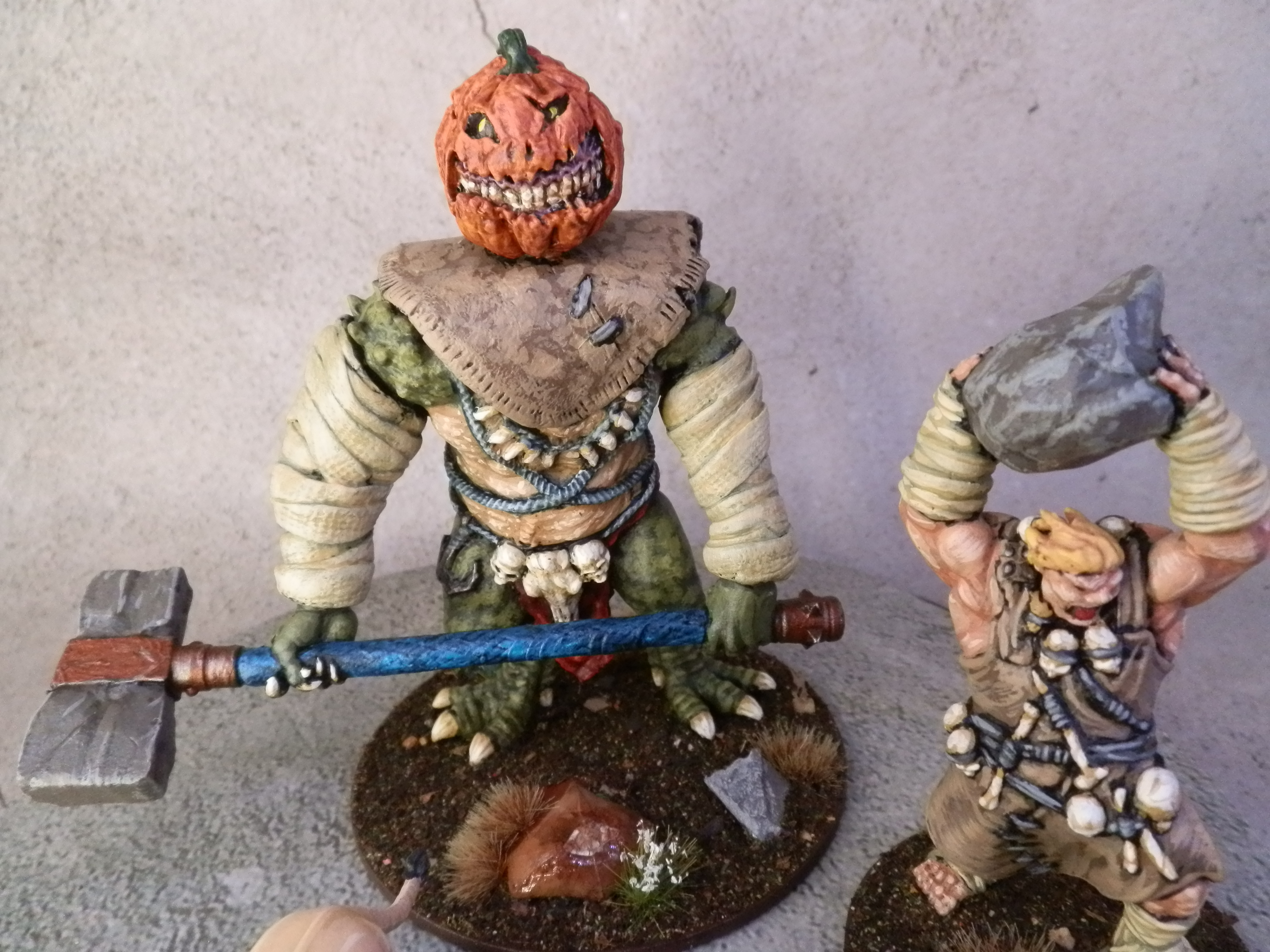 Mr. Pumpkin and friends