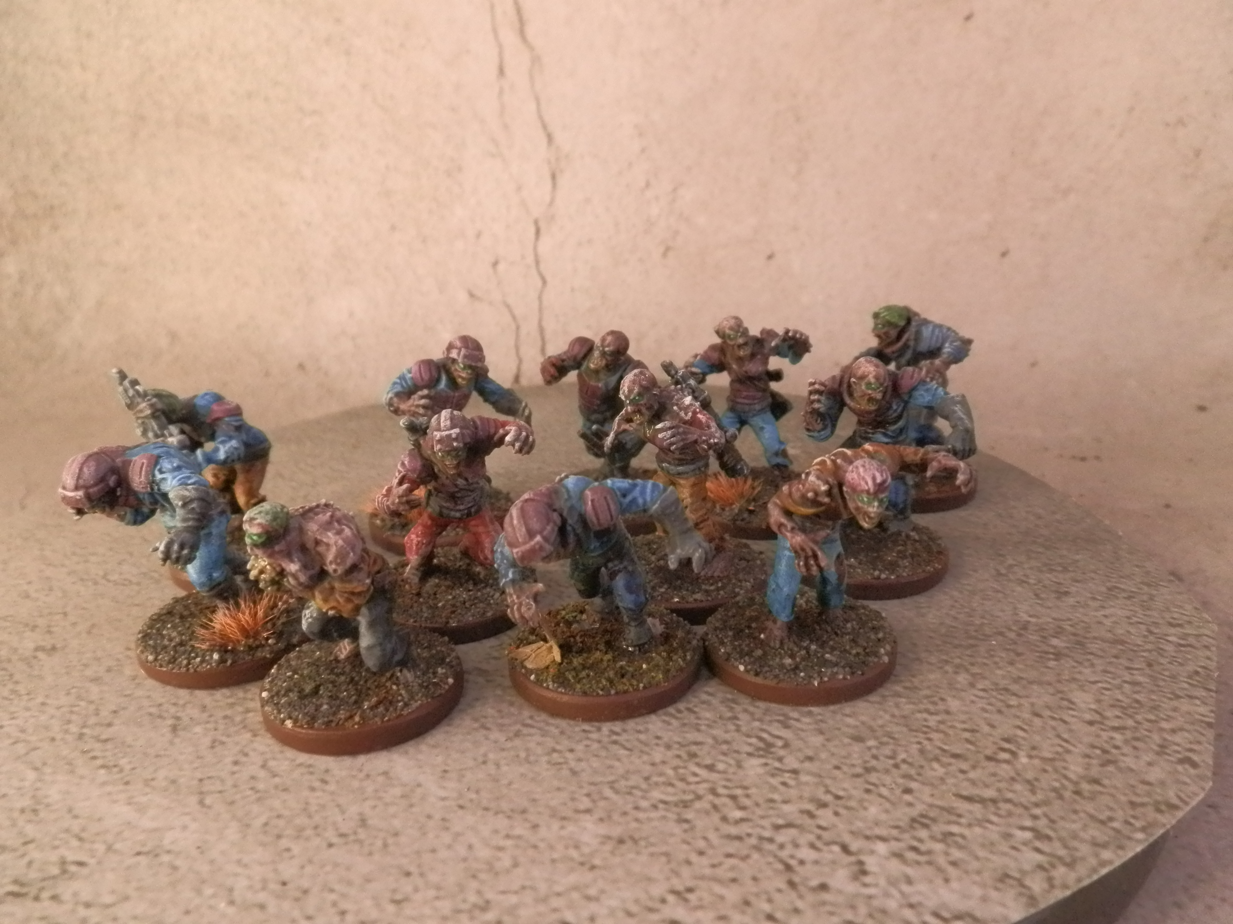 Plague space zombies