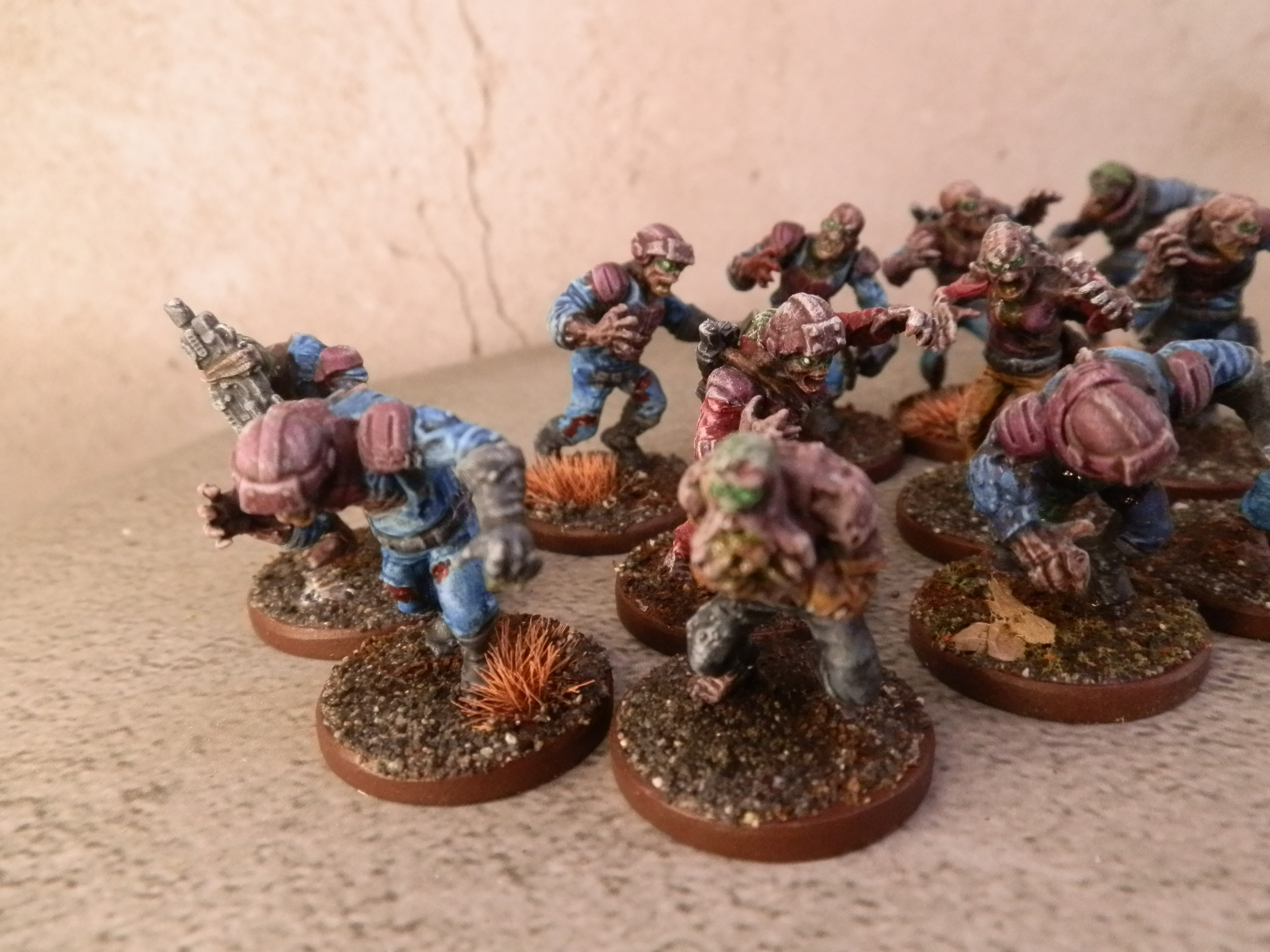 Plague space zombies