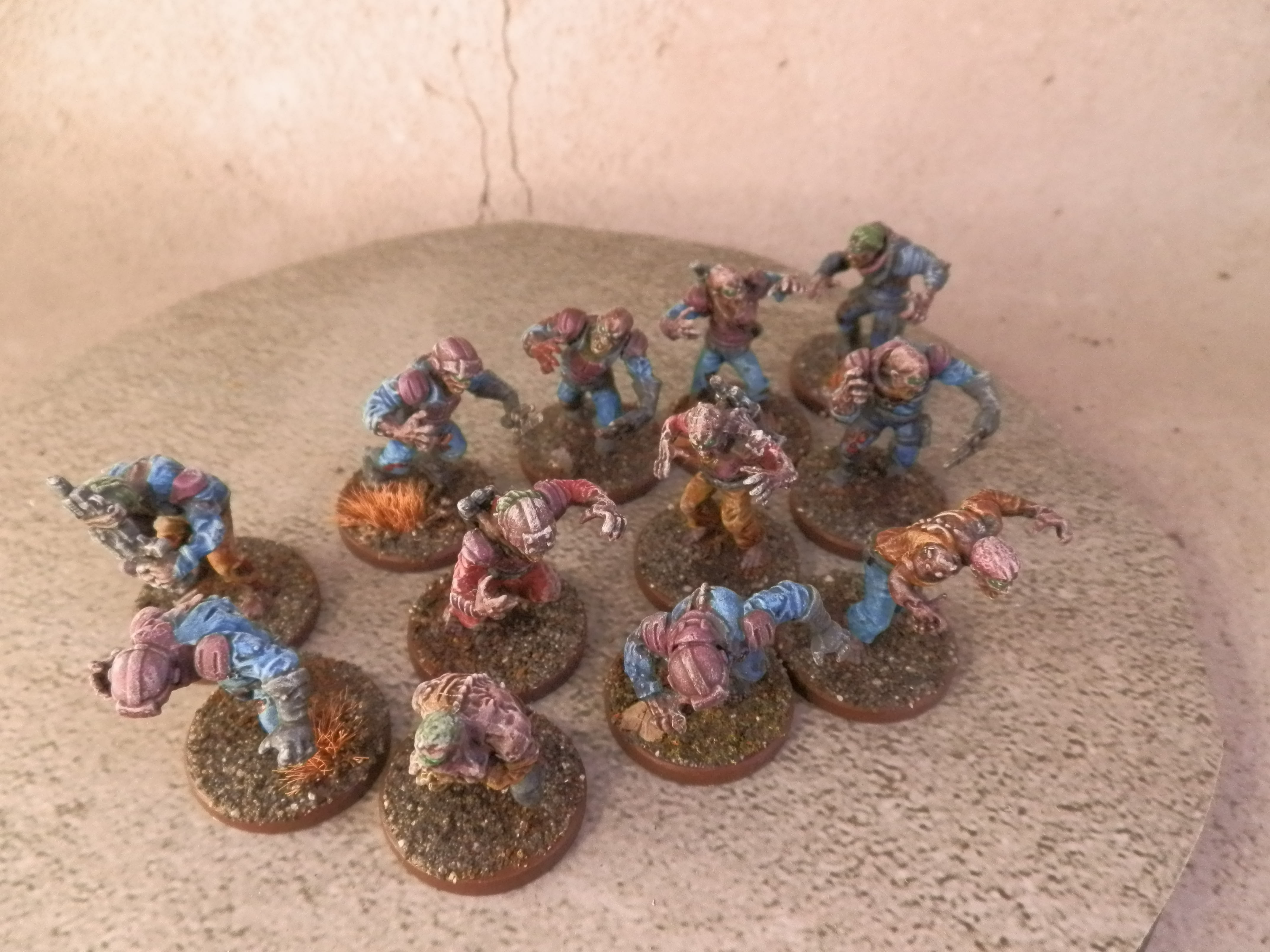 Plague space zombies