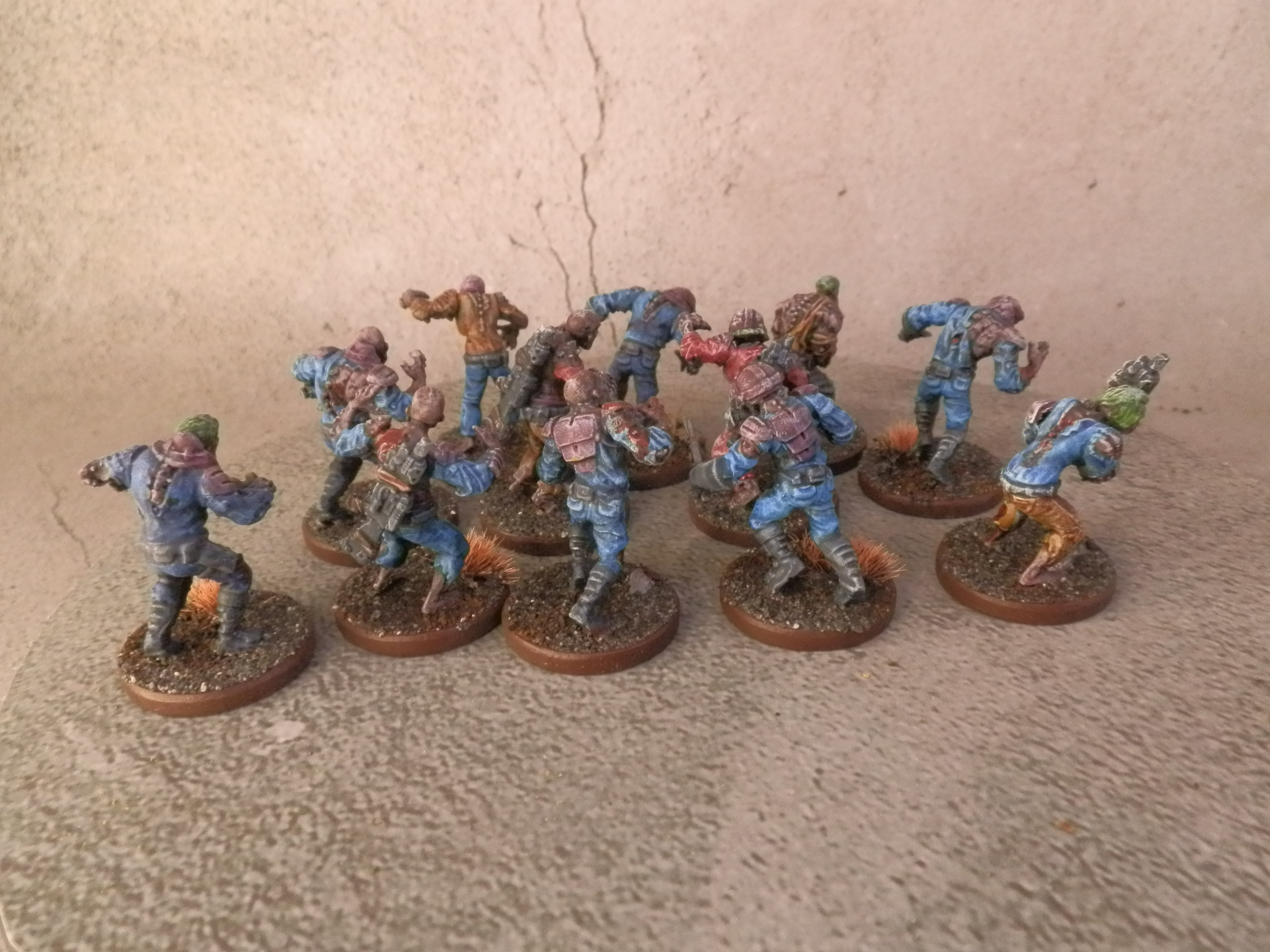 Plague space zombies