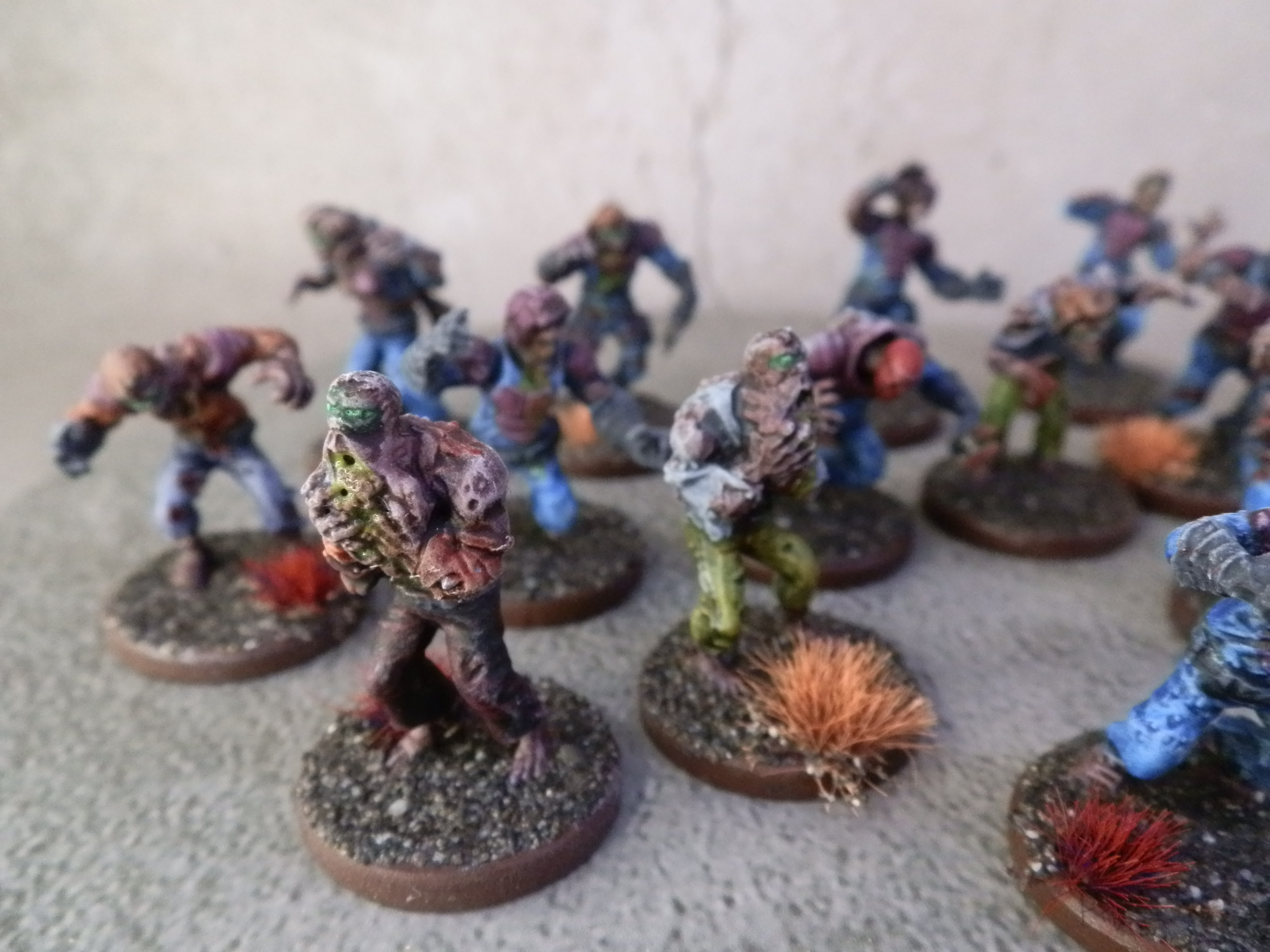 Plague space zombies