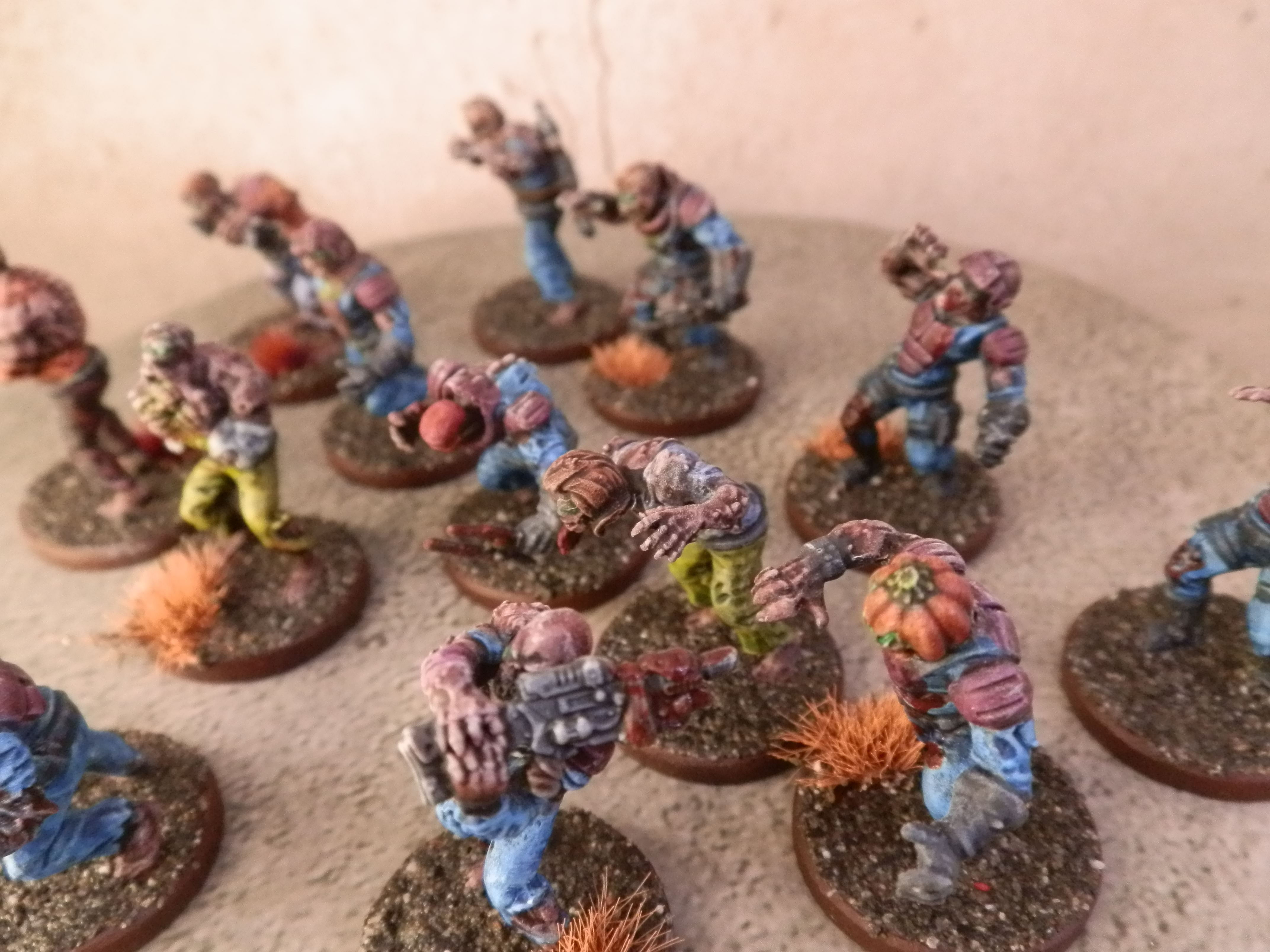 Plague space zombies