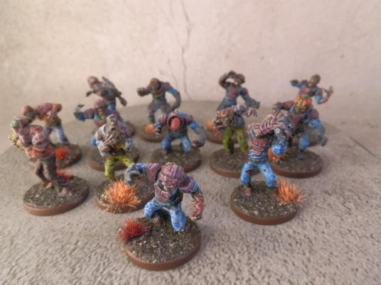 Plague space zombies